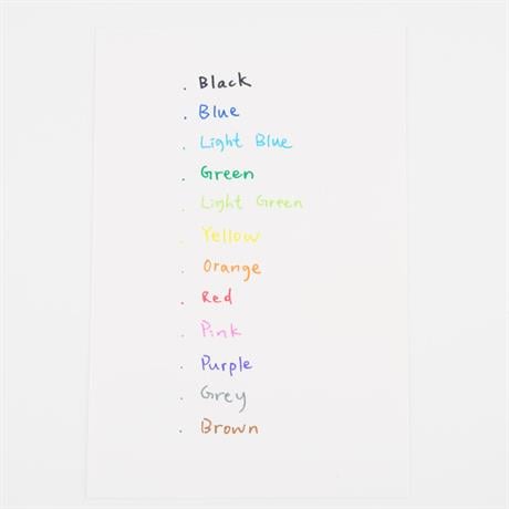 Zebra-Clickart Retractable Sign 12'li Kalem Seti 0.6 Mm St-Kalem Seti-3-Milagron.com