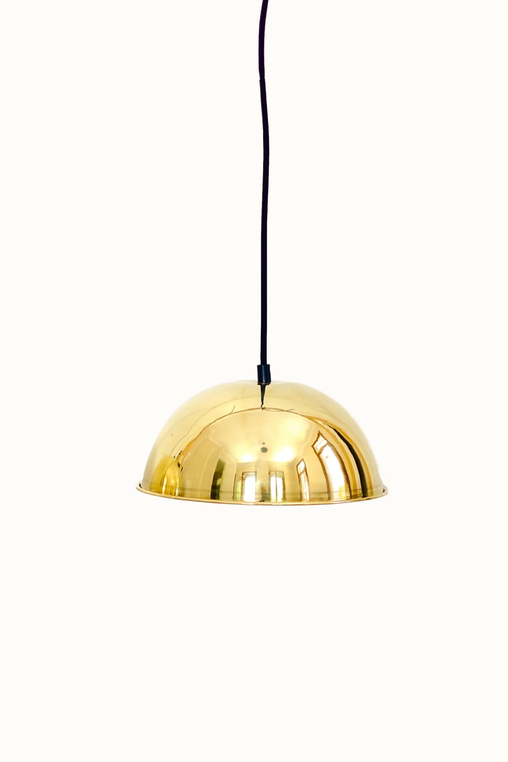 Zef Design-Armonien - Pirinç Avize - Siyah Kablo-Avize-1-Milagron.com