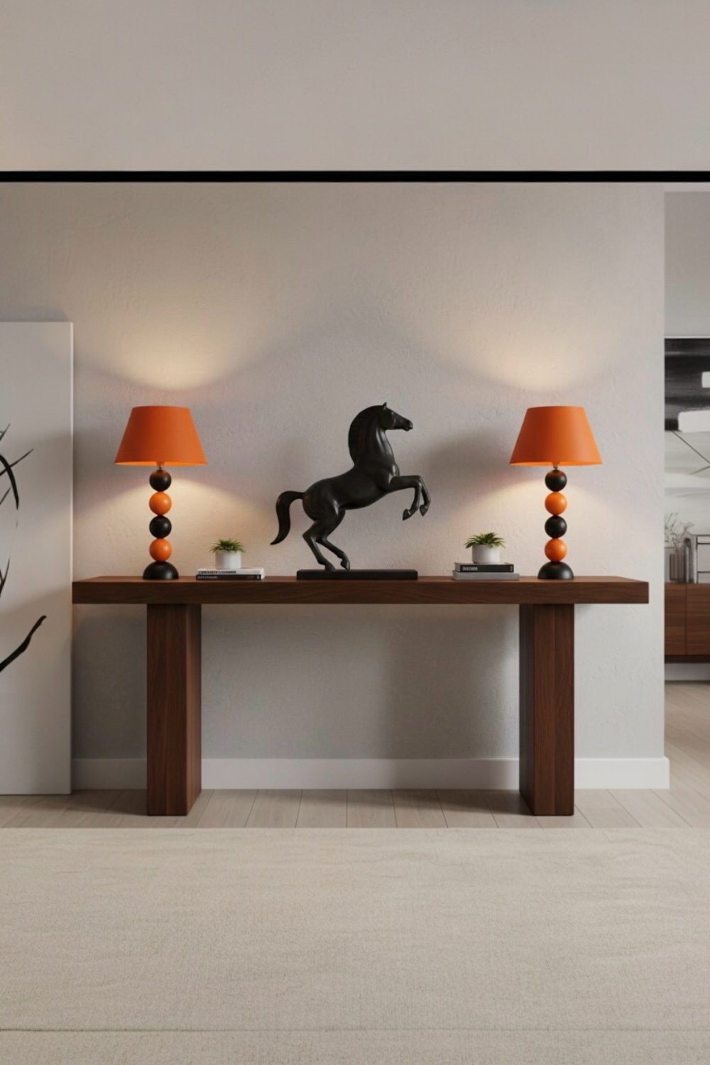 Carmen 72 Cm Uzun Abajur - 2