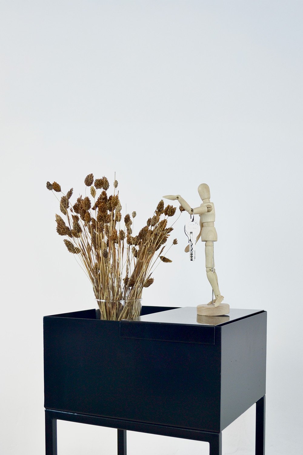 Zeus Dizayn-Aphrodite Siyah Yan Sehpa-Sehpa-3-Milagron.com