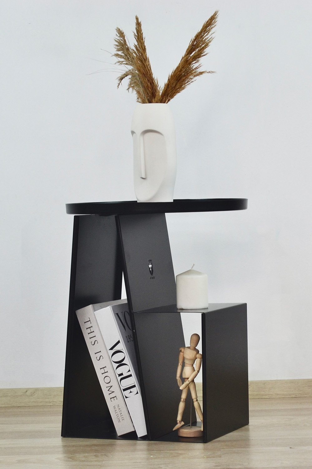 Zeus Dizayn-Kratos Siyah Yan Sehpa-Sehpa-2-Milagron.com