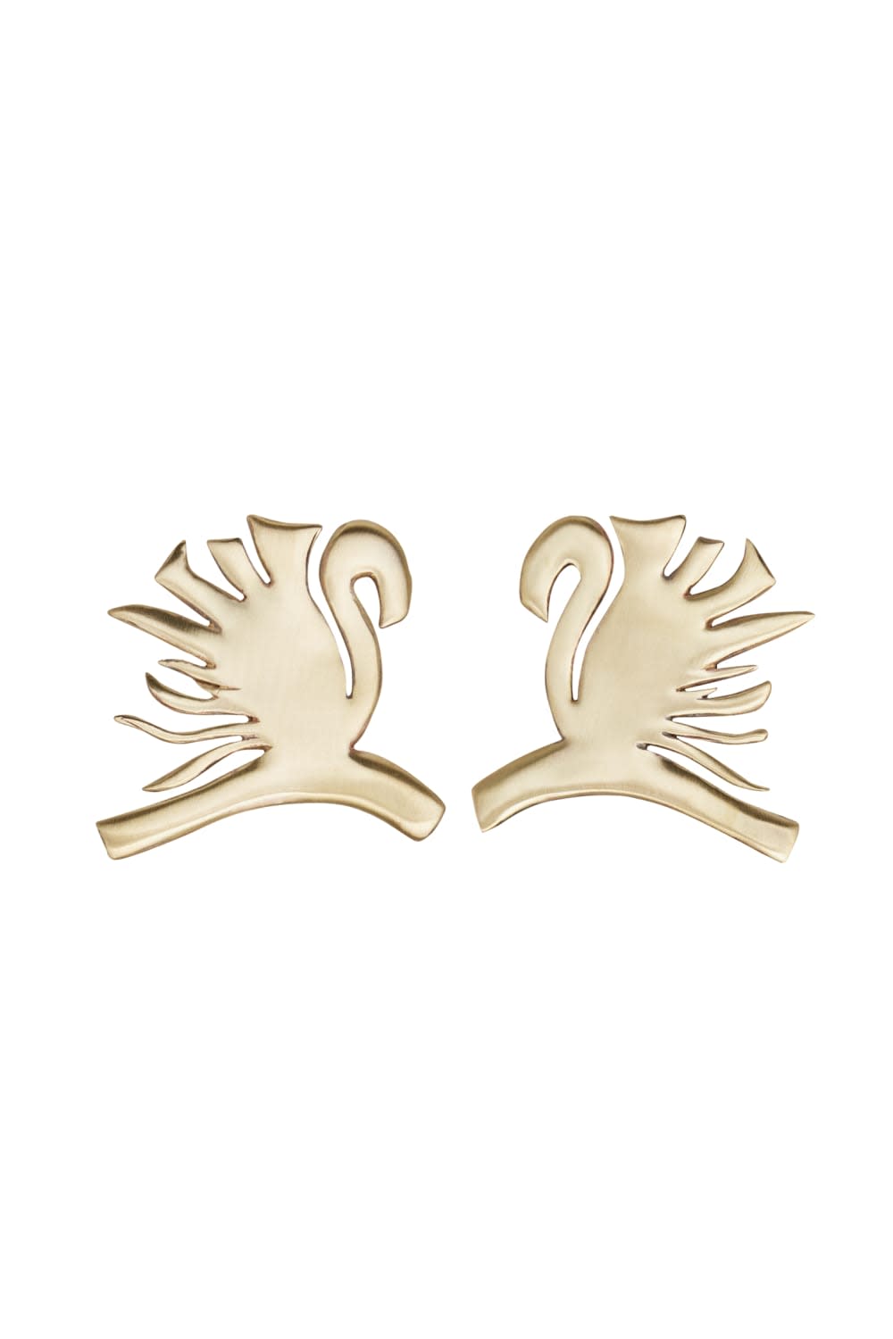 Zeworks-Ava Water Tribe – Swan Party Küpe-Küpe-1-Milagron.com