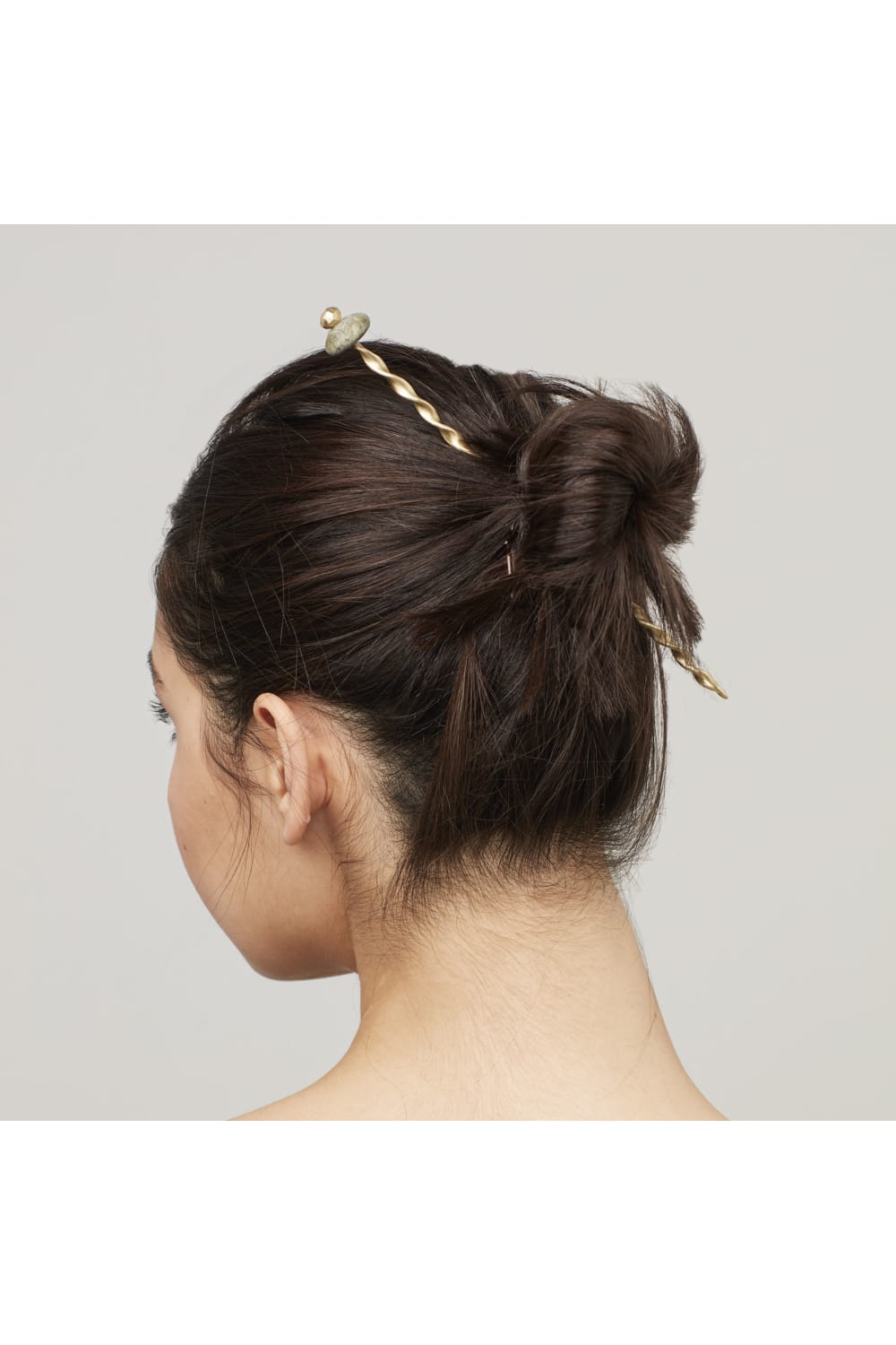 Zeworks-Pebble Moon Saç Çubuğu-Saç Aksesuarı-4-Milagron.com