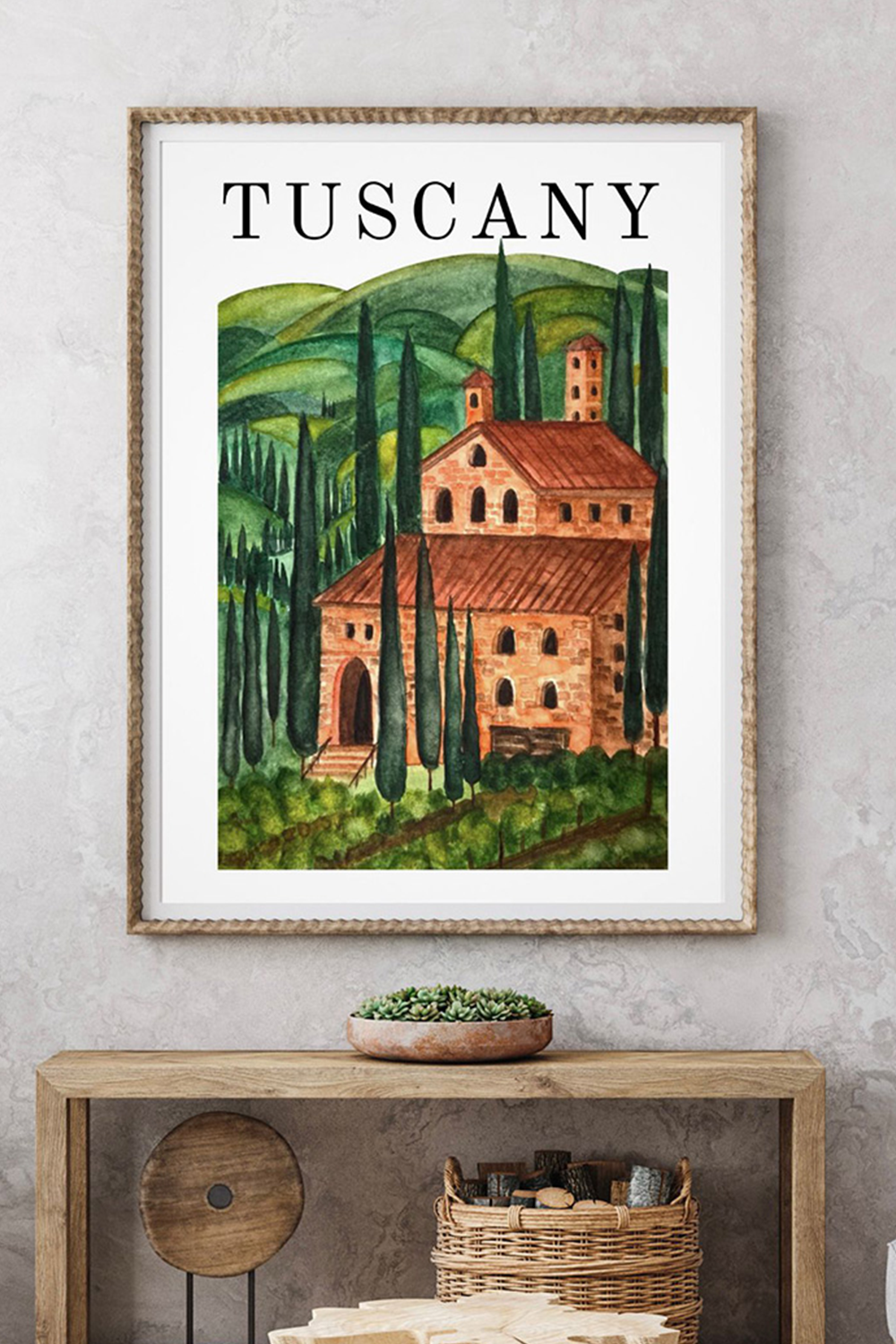 Zeynep Akdemir | Creative Studio-Black Tuscany Art Print-Baskı-2-Milagron.com