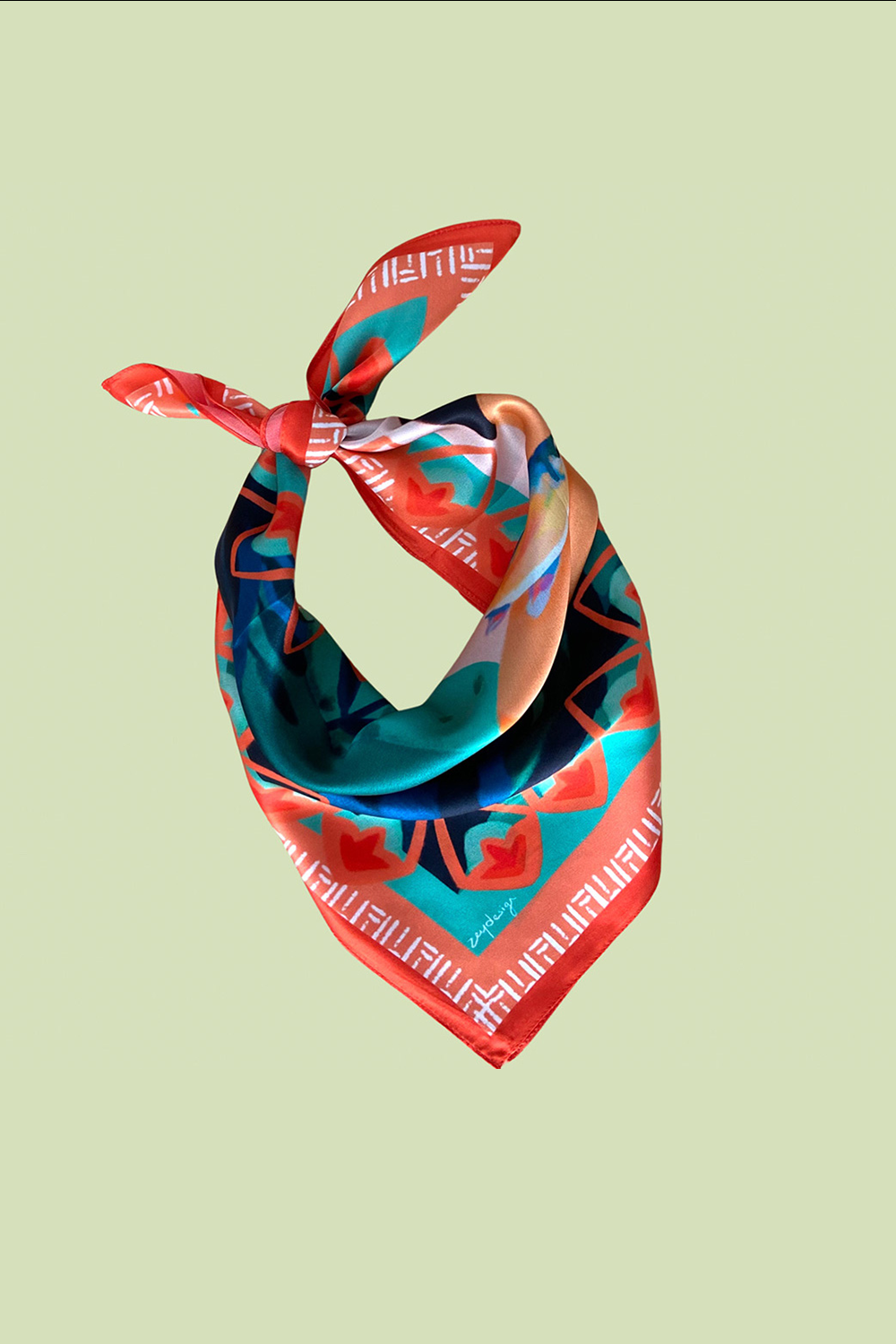 Zeynep Akdemir | Creative Studio-Mermaid İpek Fular-Şal & Fular-1-Milagron.com