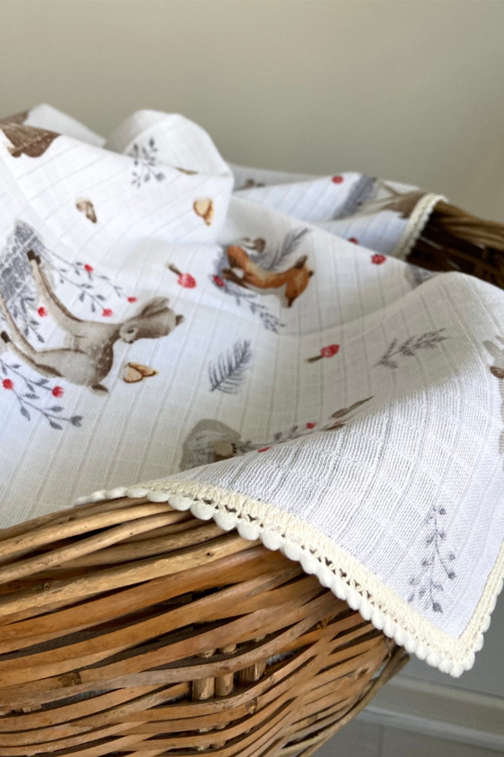 Zeynep Akdemir | Creative Studio-Muslin Bebek Battaniyesi 3'lü Set-Bebek Battaniye-3-Milagron.com