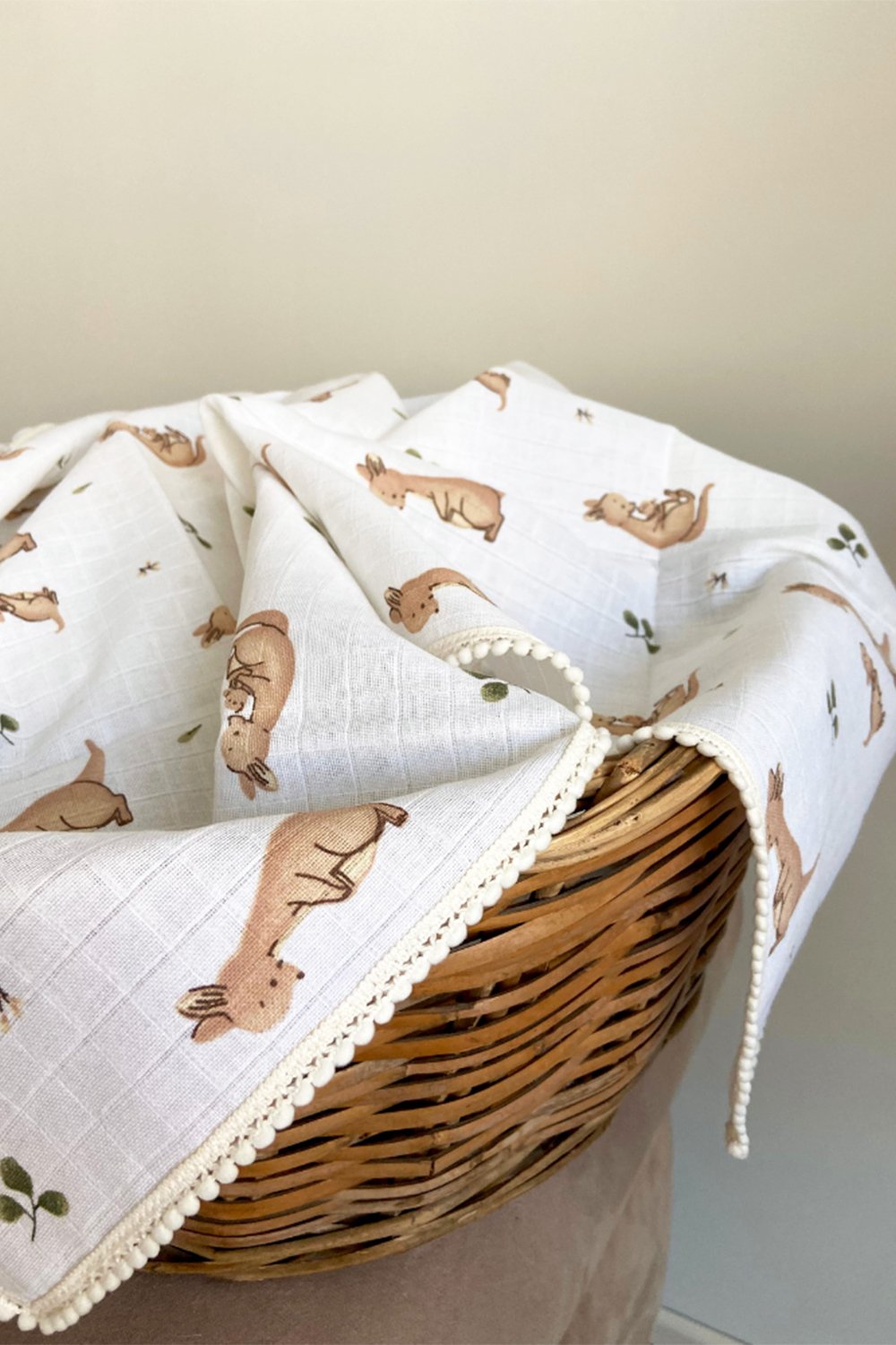 Zeynep Akdemir | Creative Studio-Muslin Bebek Battaniyesi / Örtü 3'lü Set-Müslin Örtü-3-Milagron.com