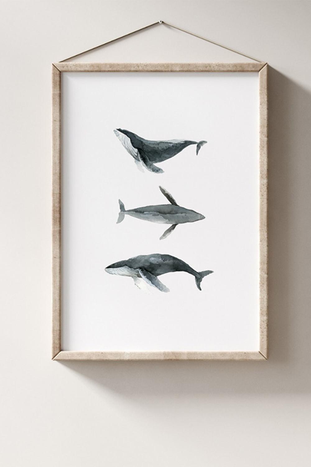Zeynep Akdemir | Creative Studio-Whales Artprint-Baskı-1-Milagron.com