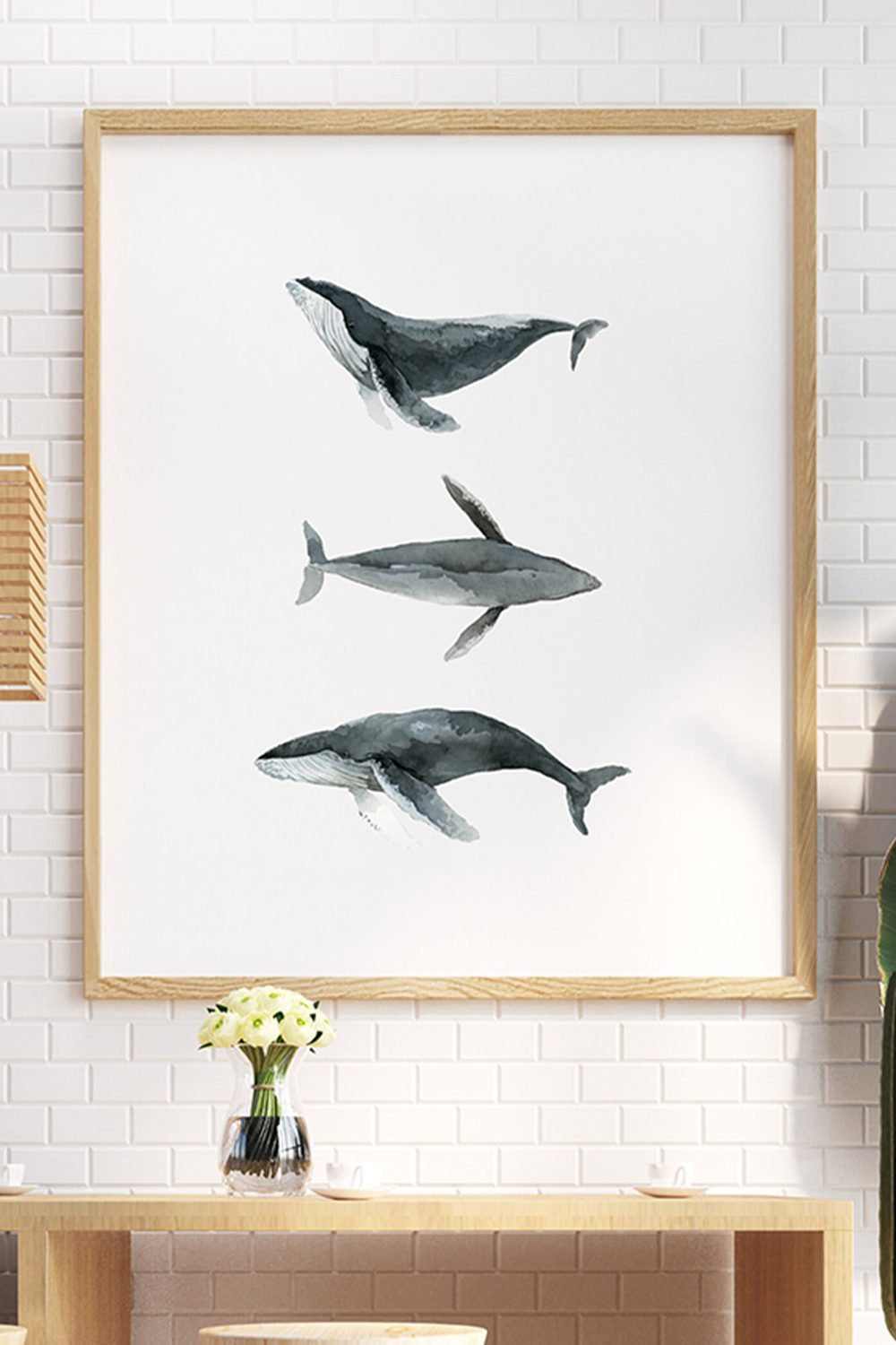 Zeynep Akdemir | Creative Studio-Whales Artprint-Baskı-3-Milagron.com