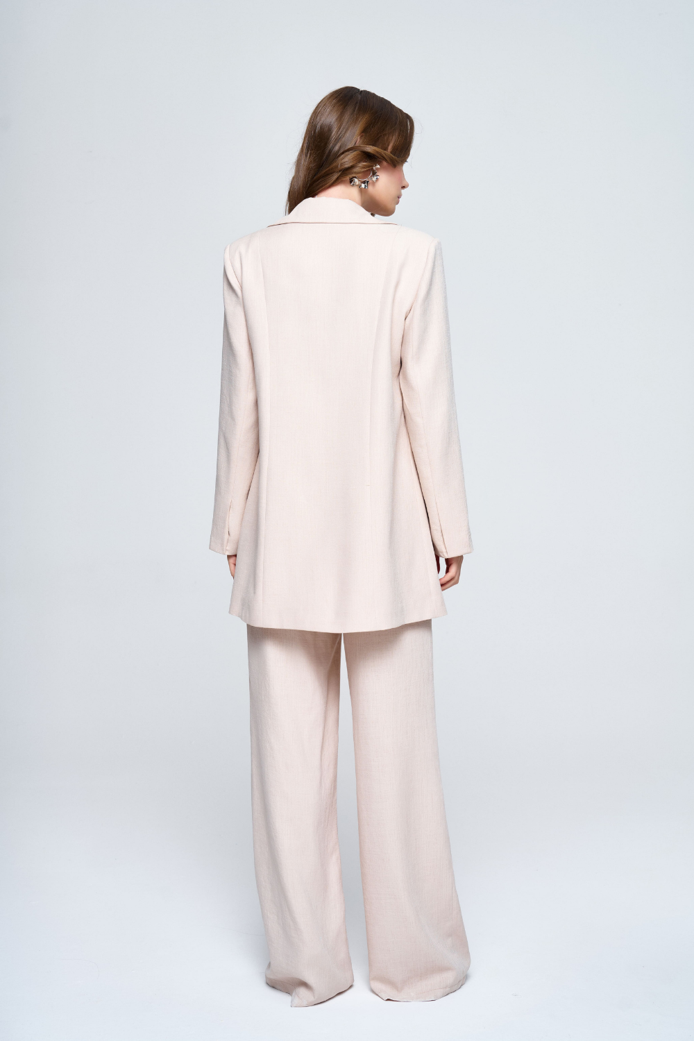 Zeynep Kaya-Keten Cep Kapaklı Blazer Ceket-Ceket-2-Milagron.com