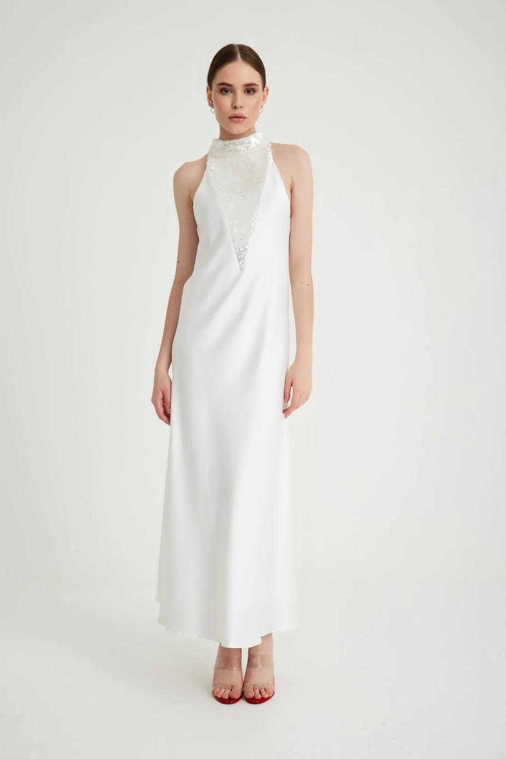 Zeynep Mayruk-Swan Dress-Elbise-1-Milagron.com