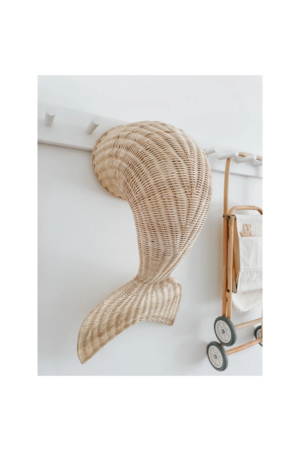 Zoa Collection-Deniz Kızı Rattan Duvar Dekoru-Duvar Dekorları-2-Milagron.com