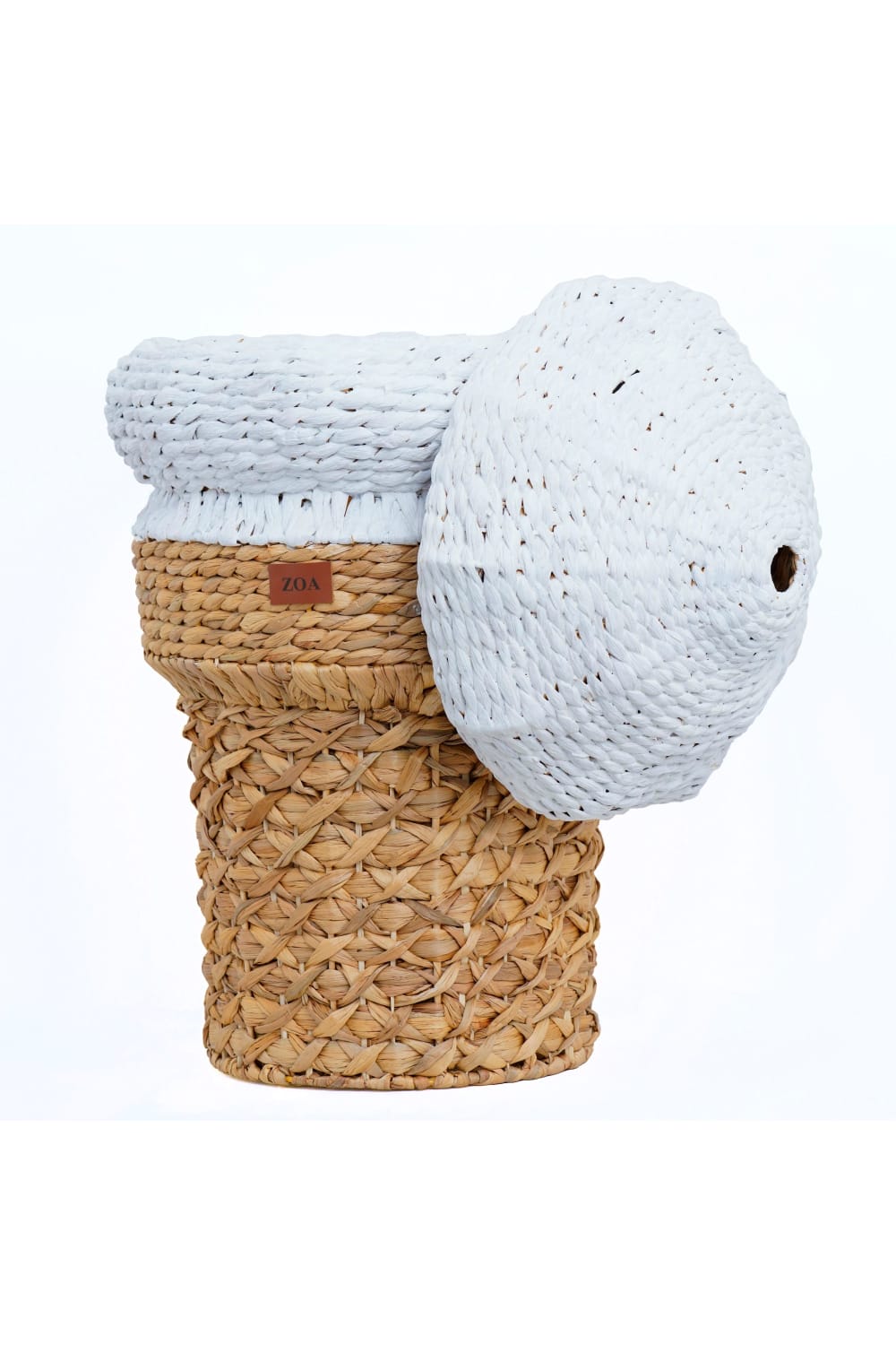 Zoa Collection-Dondurma Rattan Oyuncak Sepeti-Sepet-3-Milagron.com