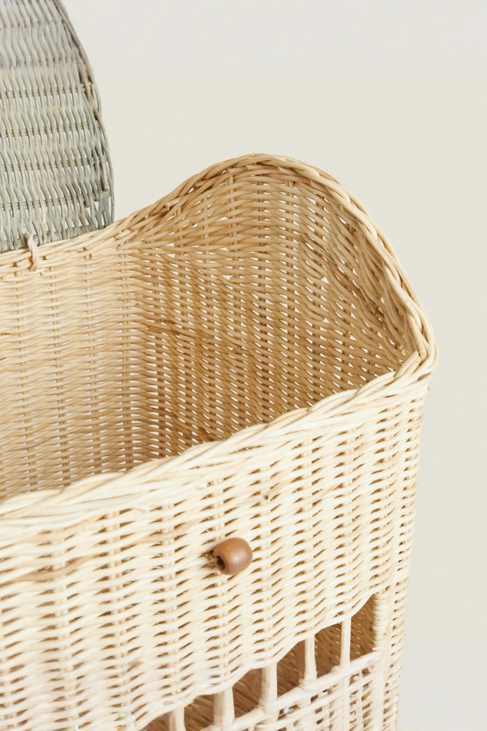 Zoa Collection-Kapaklı Ev Rattan Oyuncak Sepeti-Sepet-3-Milagron.com