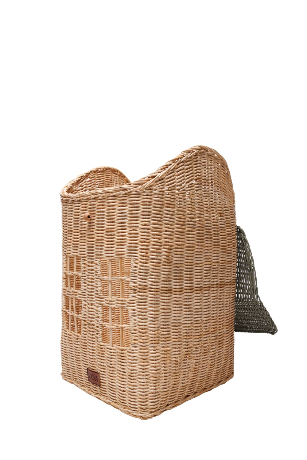 Zoa Collection-Kapaklı Ev Rattan Oyuncak Sepeti-Sepet-7-Milagron.com