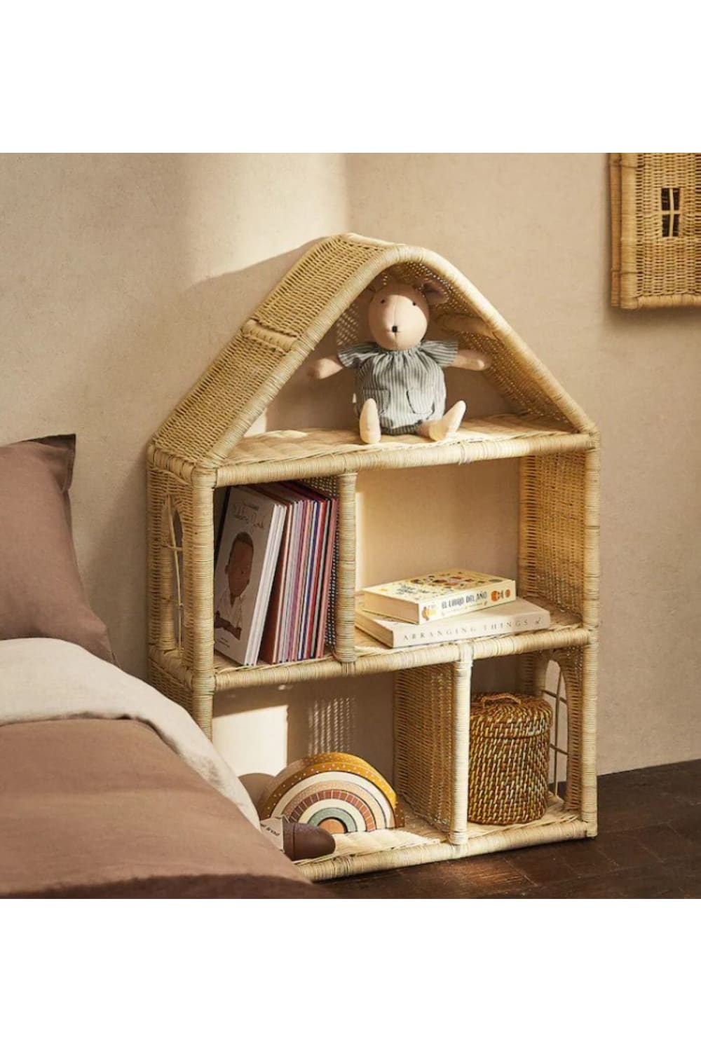 Zoa Collection-Rattan Ev Kitaplık-Kitaplık-4-Milagron.com