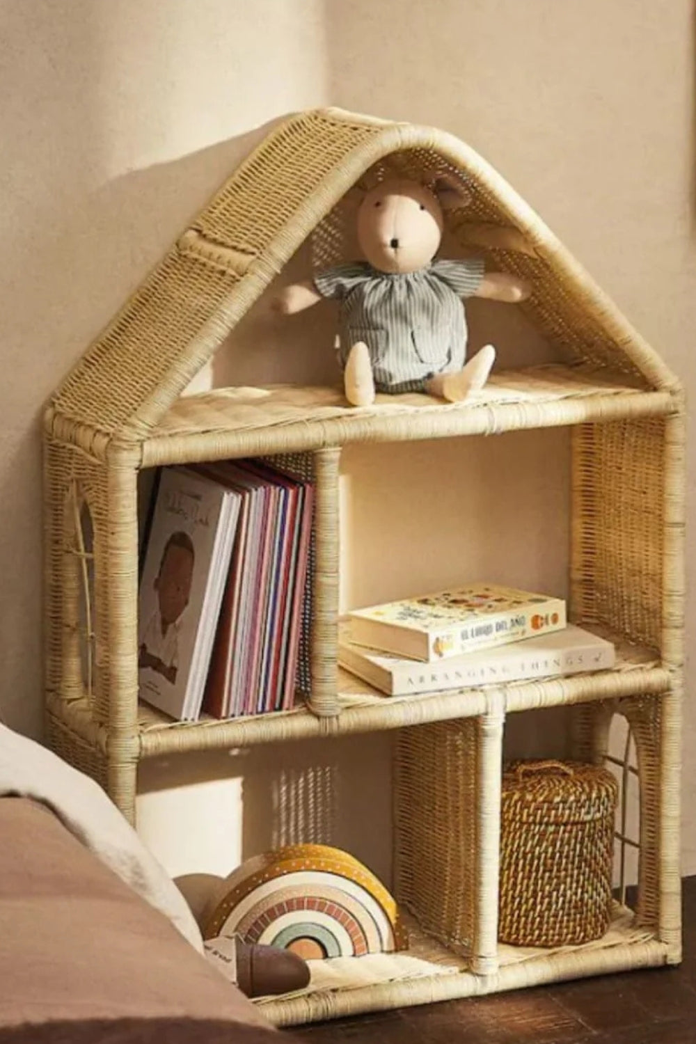 Zoa Collection-Rattan Ev Kitaplık-Kitaplık-4-Milagron.com