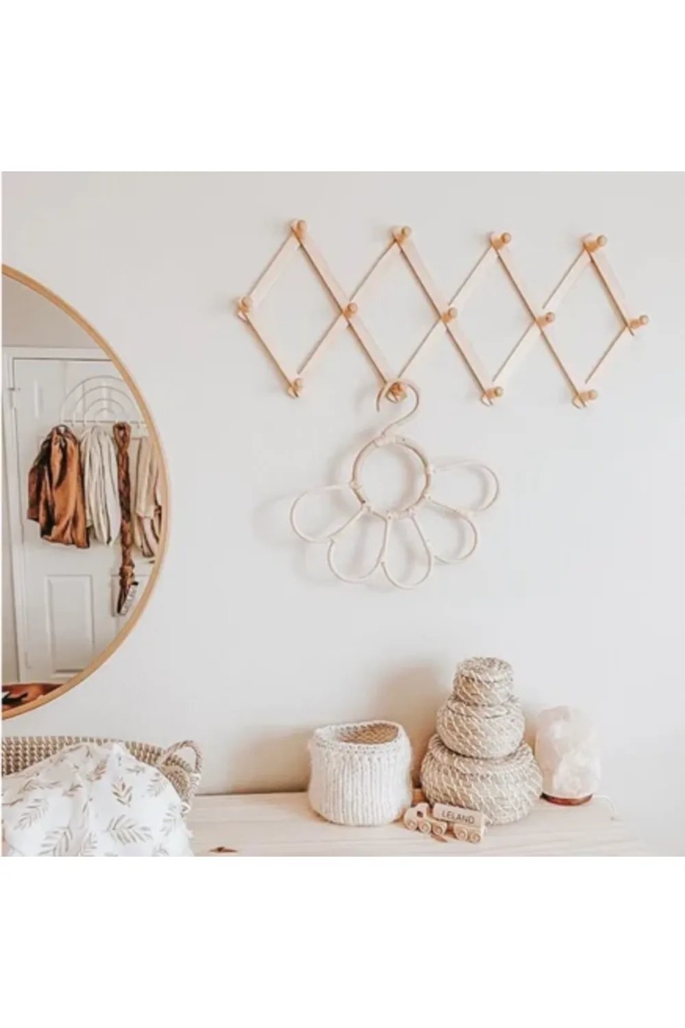 Zoa Collection-Rattan Havlu Askısı-Duvar Dekorları-3-Milagron.com