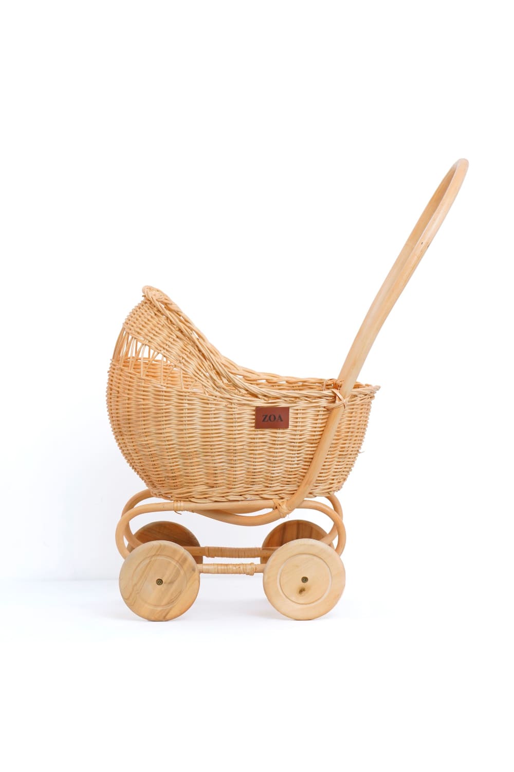 Zoa Collection-Rattan Oyuncak Bebek Arabası-Oyuncak Bebek ve Oyun Setleri-1-Milagron.com