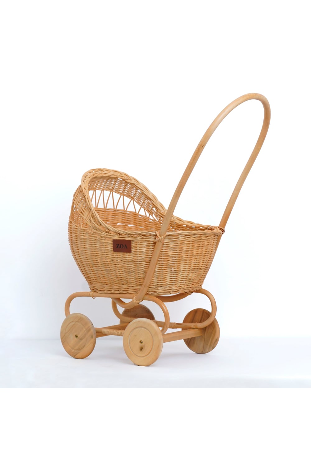 Zoa Collection-Rattan Oyuncak Bebek Arabası-Oyuncak Bebek ve Oyun Setleri-2-Milagron.com
