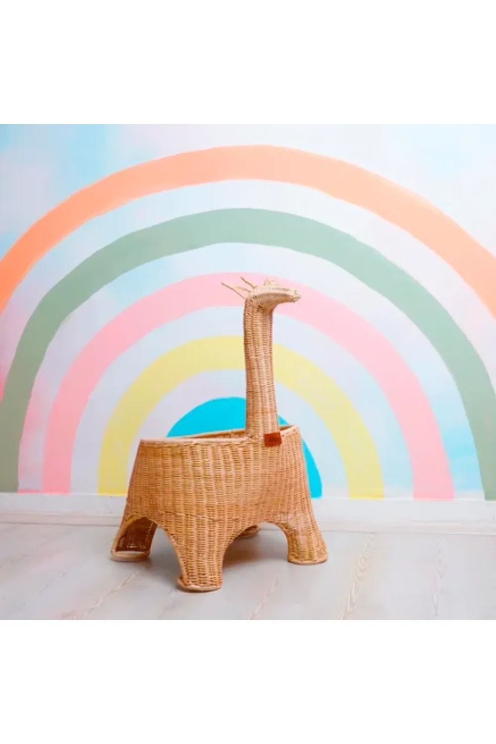 Zoa Collection-Zürafa Rattan Oyuncak Sepeti-Sepet-4-Milagron.com