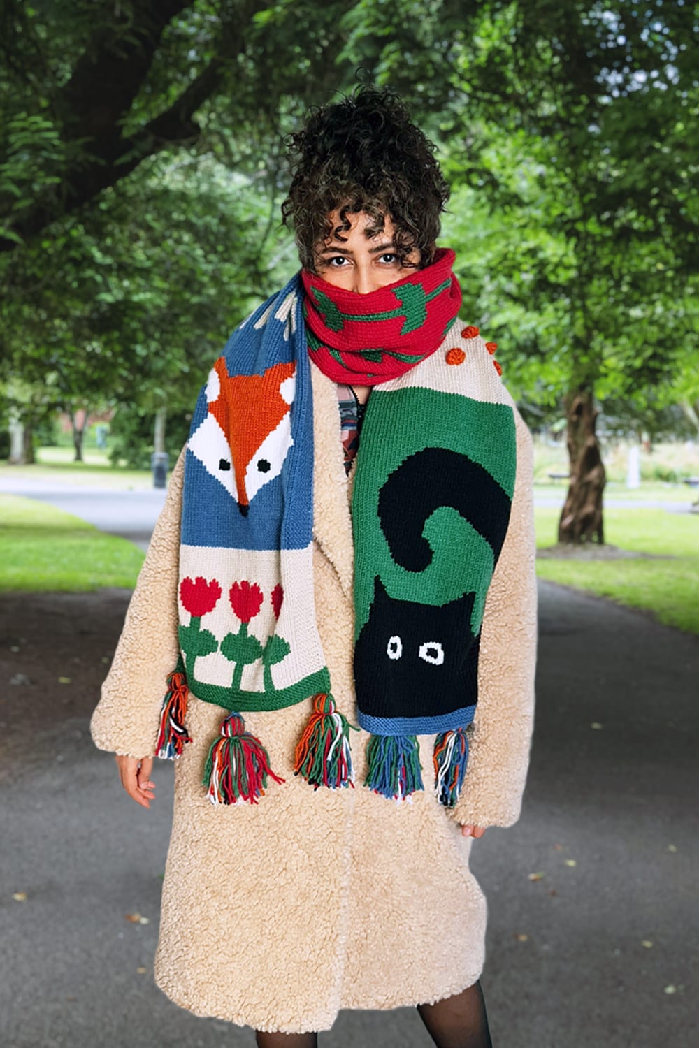 Zone Design Store-El Örgüsü Atkı - Pofito-Atkı-3-Milagron.com