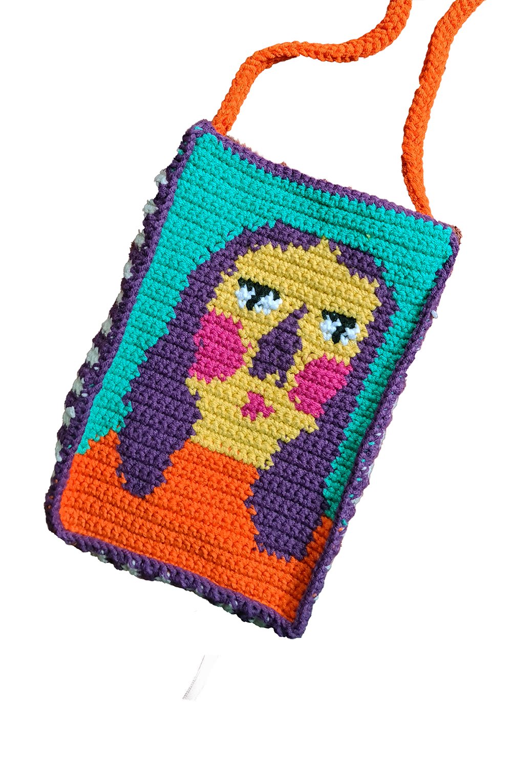 Zone Design Store-El Örgüsü Telefon Çantası - Sarıko-Telefon Çantası-1-Milagron.com