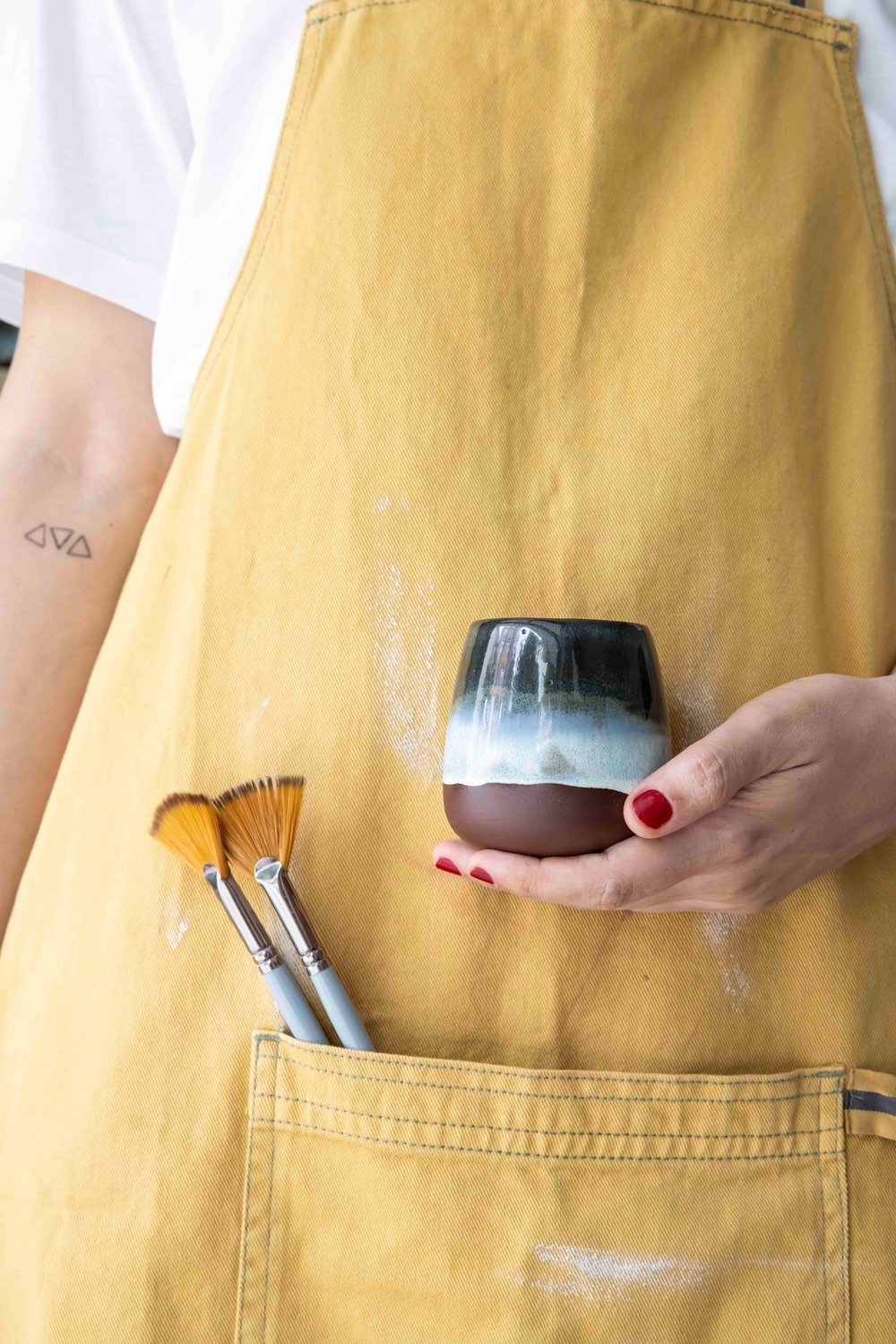 Zuzu Clay-Midnight Kahve Bardağı-Bardak-2-Milagron.com