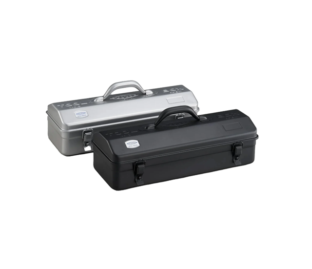 Toyo Steel Y-410 Tool Storage Box Silver Metal Saklama Kutusu
