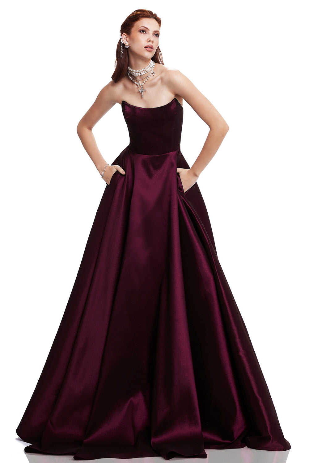 Esotte-Angeli̇ca Mürdüm Maxi̇ Elbi̇se-Elbise-1-Milagron.com