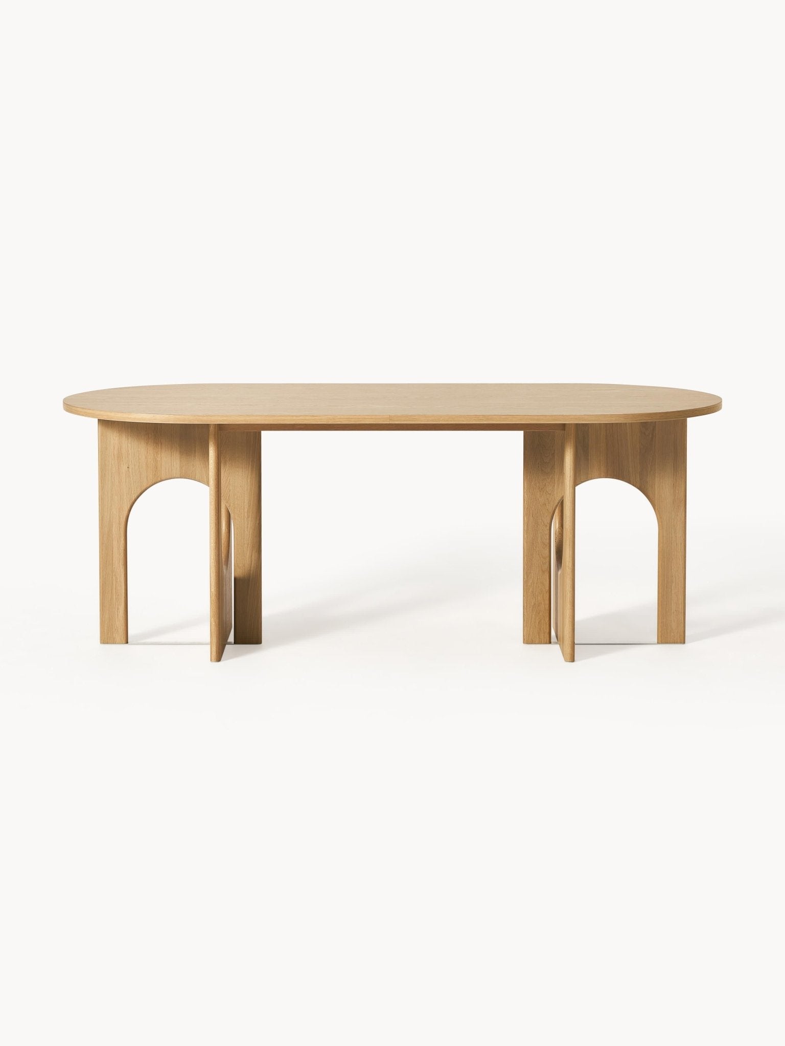 Apollo Oval Yemek Masası Modern Lüks Tasarım 200 Cm