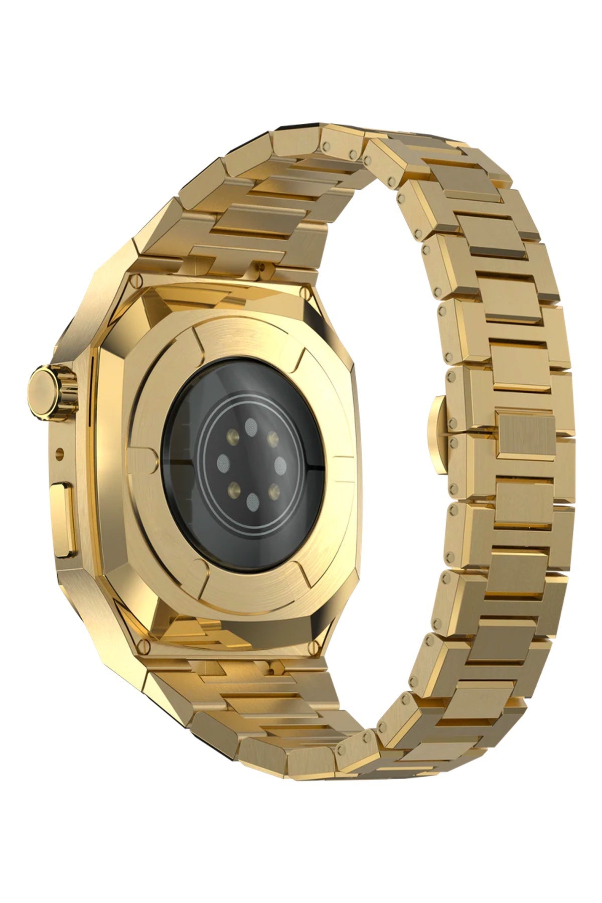 Apple Watch Uyumlu Belize Kasa Koruyucu Kordon Gold