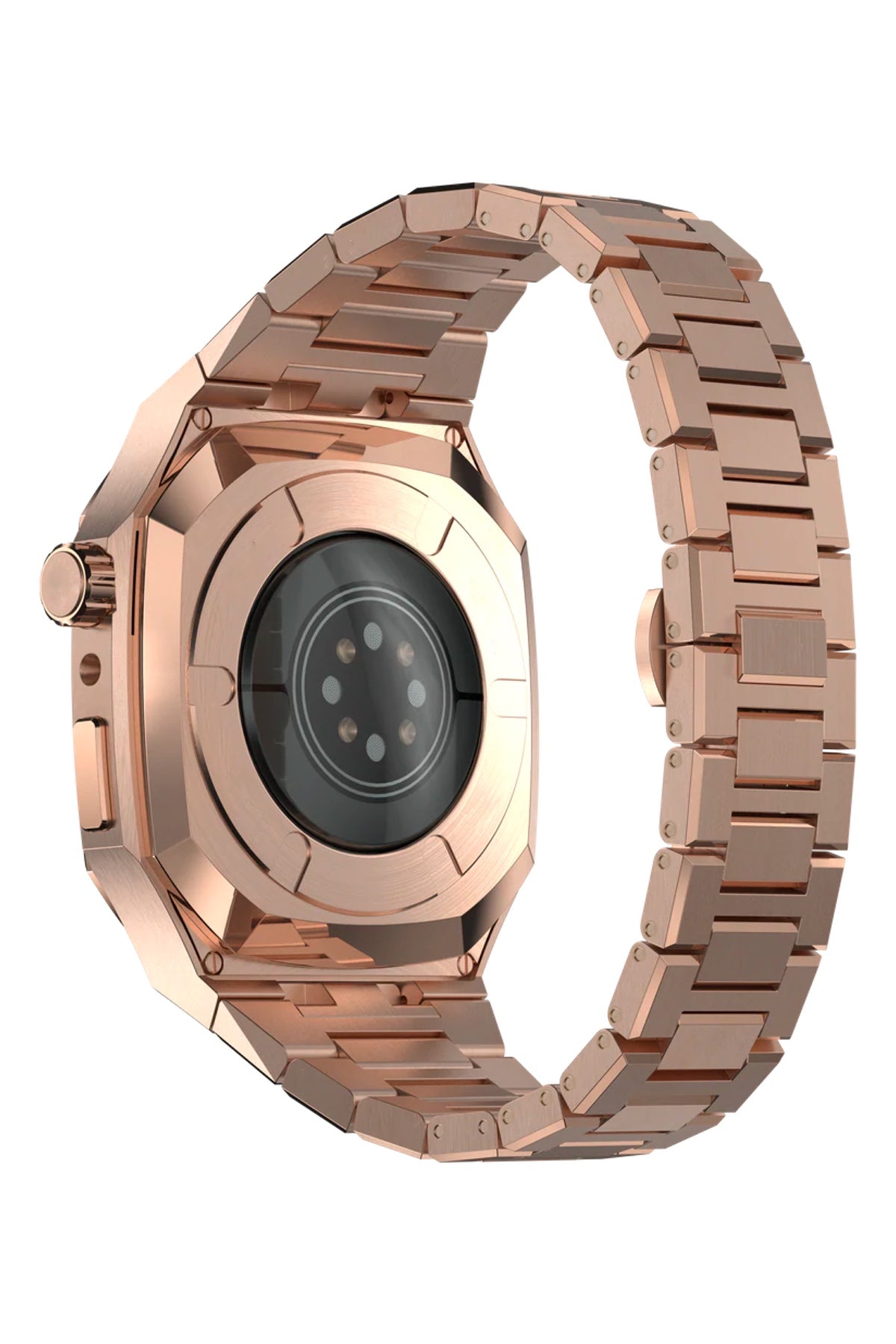 Apple Watch Uyumlu Belize Kasa Koruyucu Kordon Rose Gold