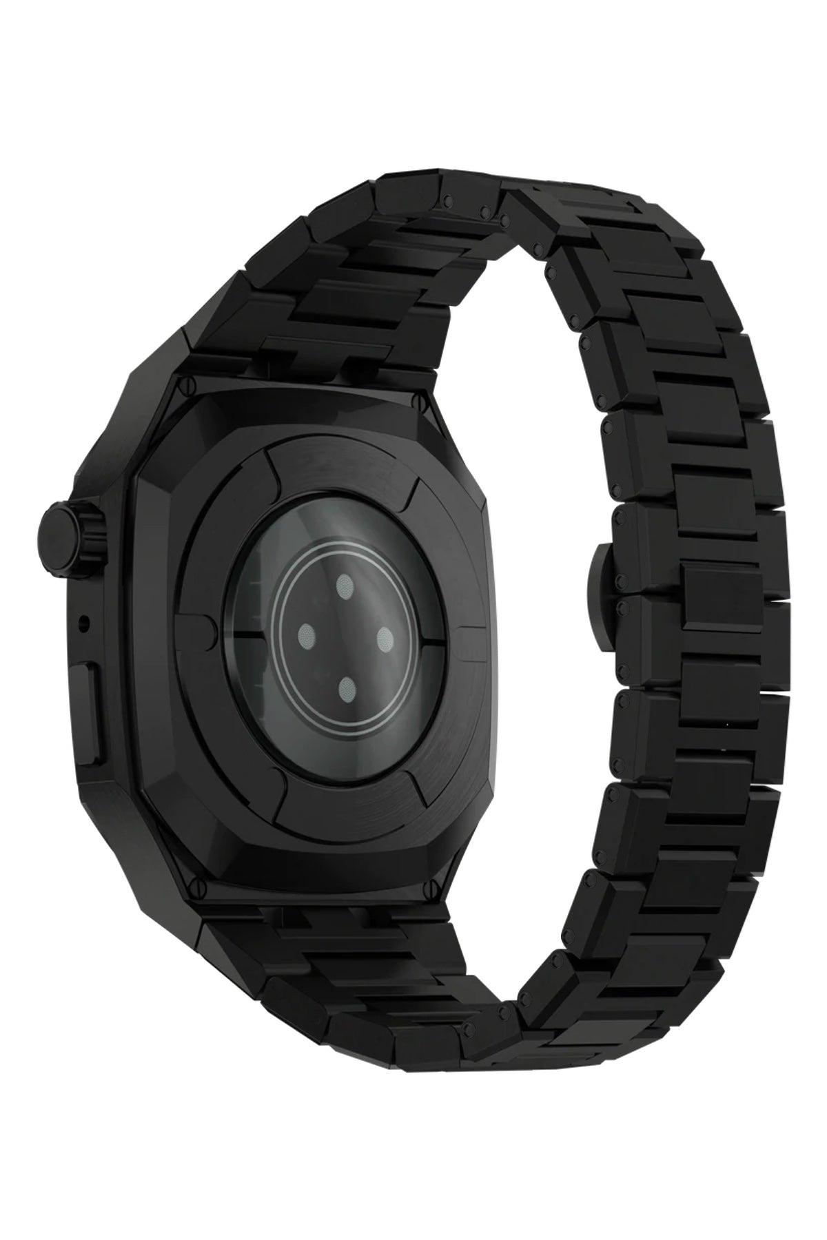 Apple Watch Uyumlu Belize Kasa Koruyucu Kordon Siyah