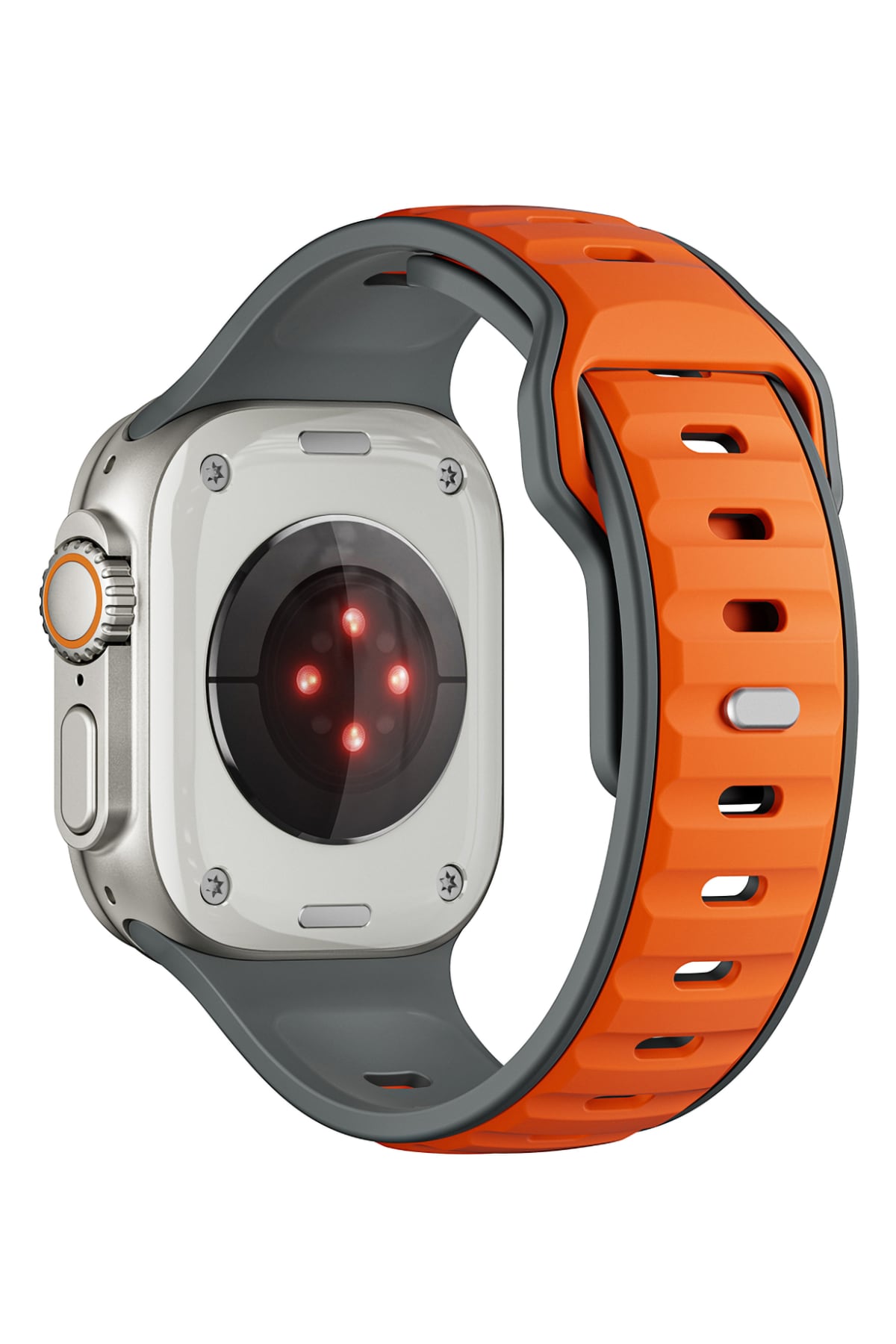 Apple Watch Ultra Uyumlu Dualflex Kordon Ambersteel