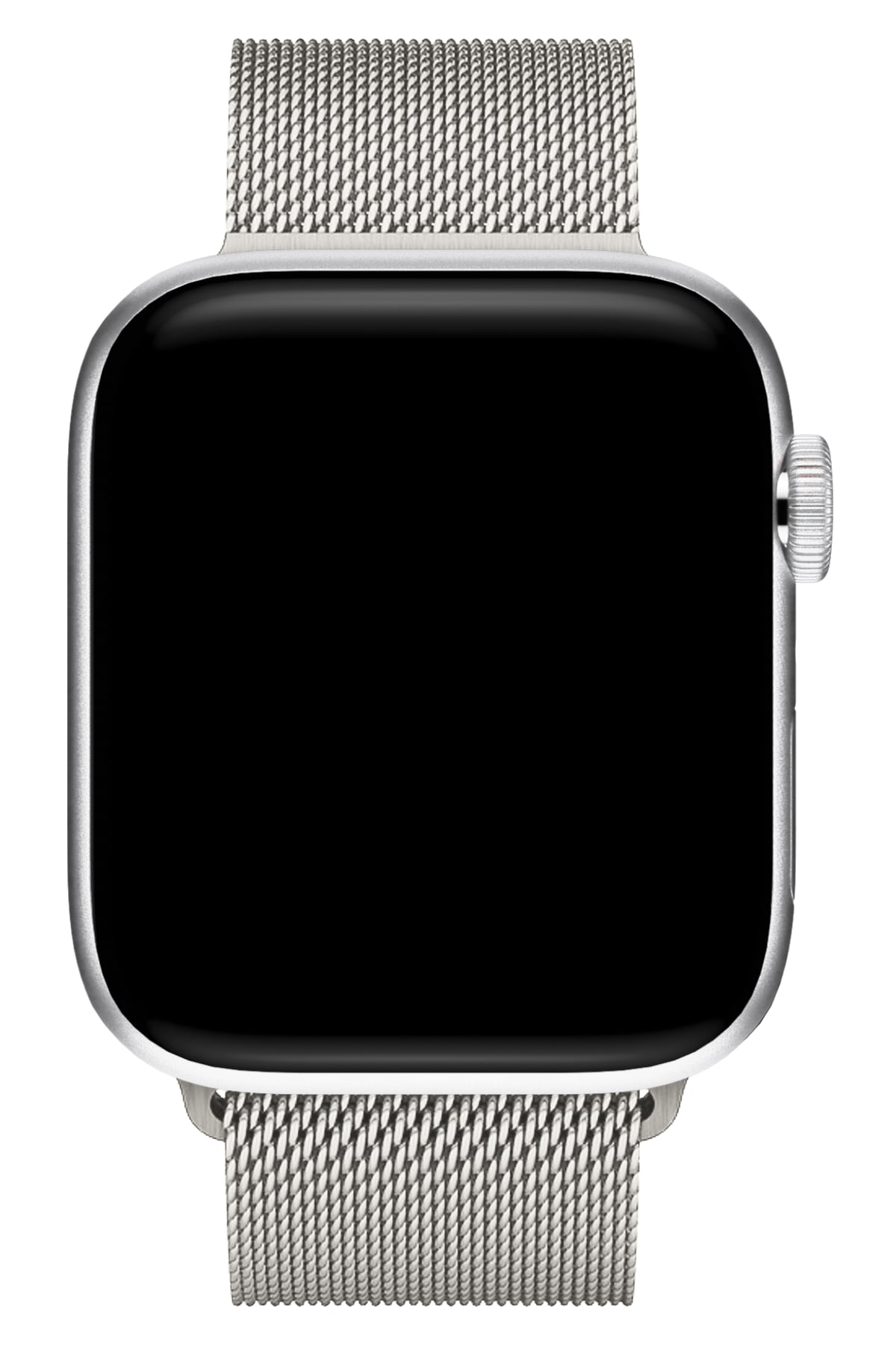 Apple Watch Ultra Uyumlu İNce Örgü Milano Loop Titanyum