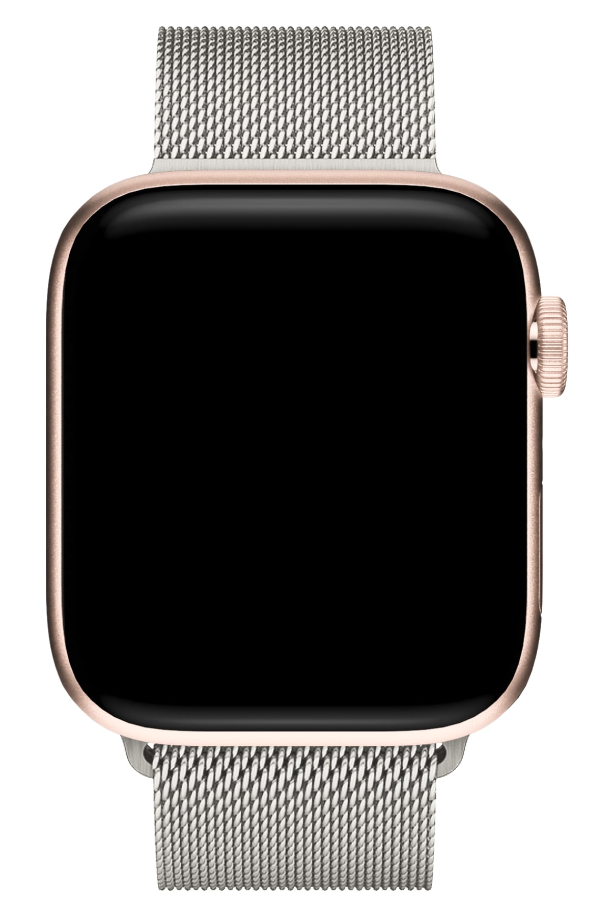 Apple Watch Ultra Uyumlu İNce Örgü Milano Loop Titanyum