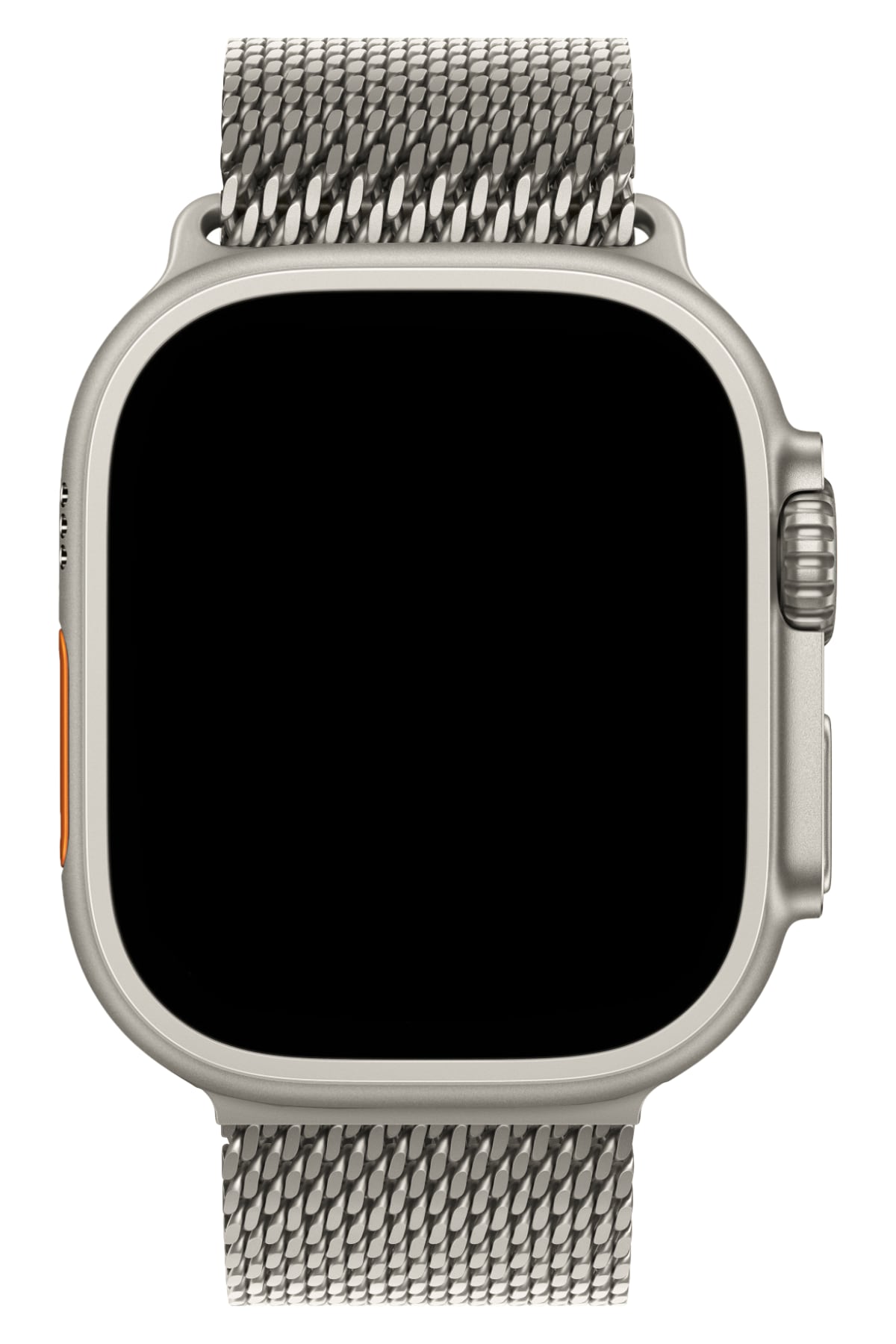 Apple Watch Ultra Uyumlu Kalın Örgü Milano Loop Natürel
