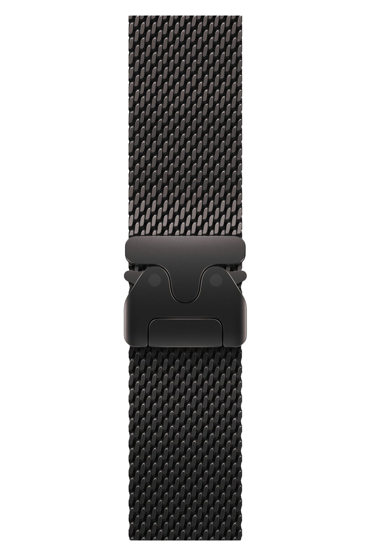 Apple Watch Ultra Uyumlu Kalın Örgü Milano Loop Siyah