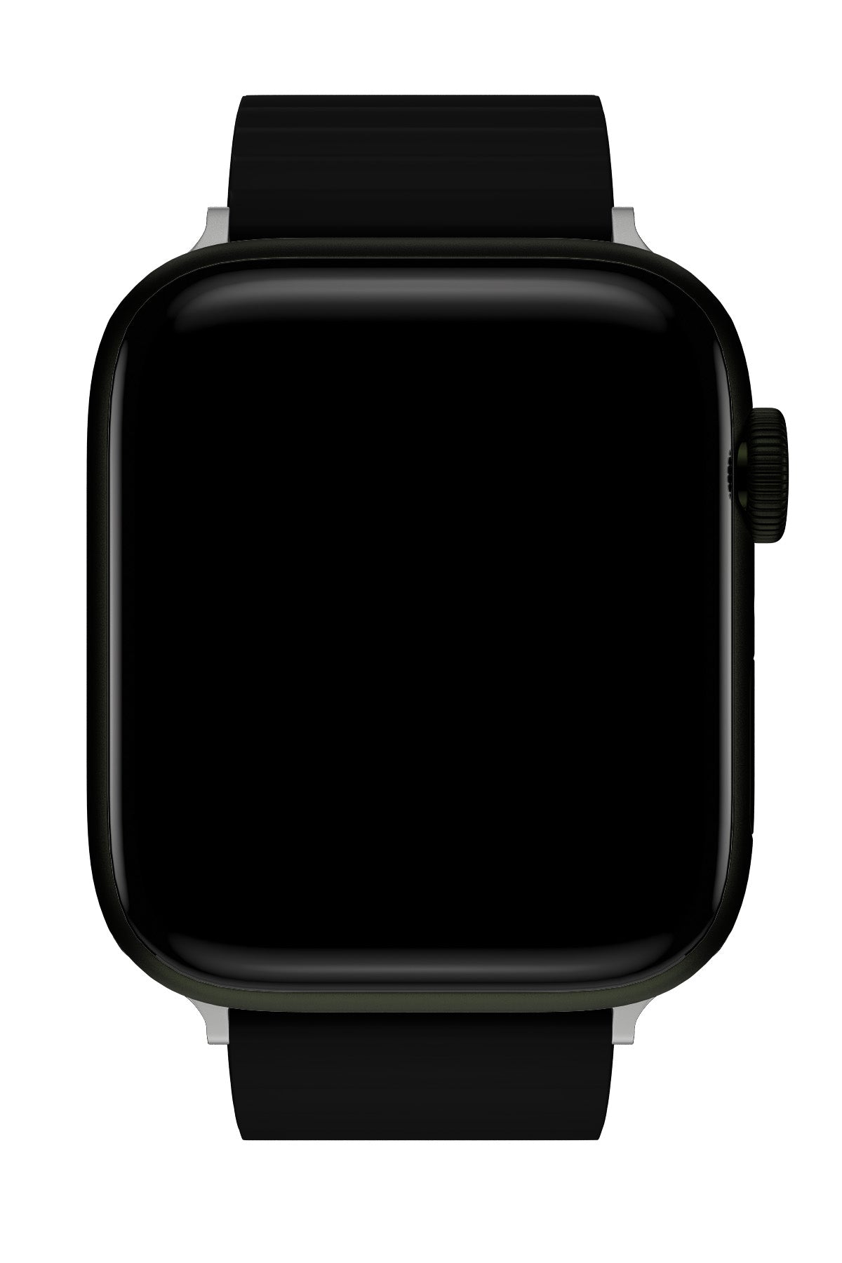 Apple Watch Uyumlu Baklalı Louis Loop Kordon Black Alloy