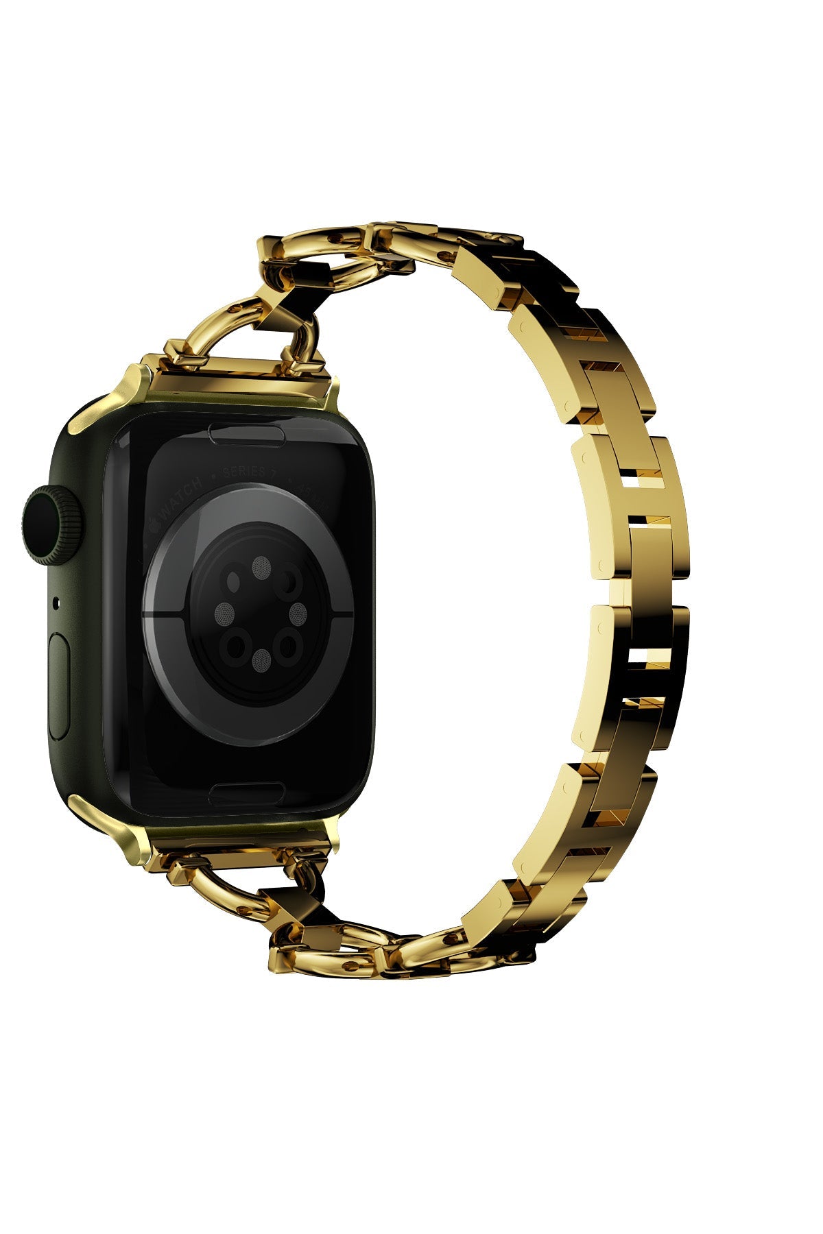 Apple Watch Uyumlu Chain Loop Kordon Clover Lime