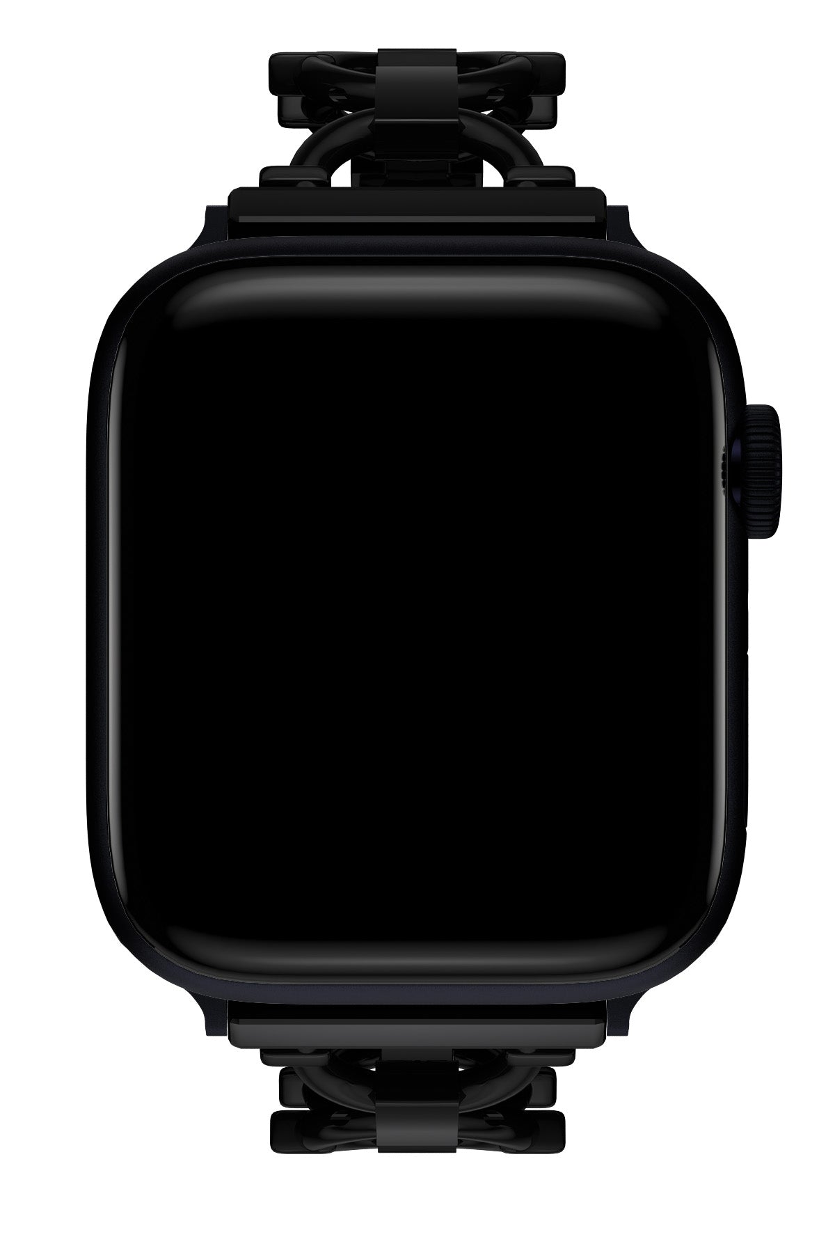 Apple Watch Uyumlu Chain Loop Kordon Frost Black