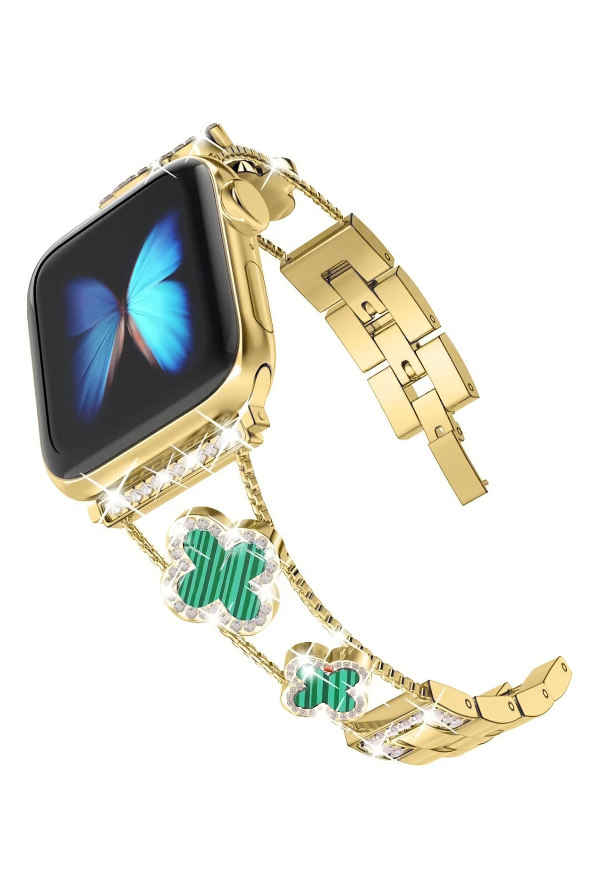 Apple Watch Uyumlu Clovella Metal Kordon Verdore
