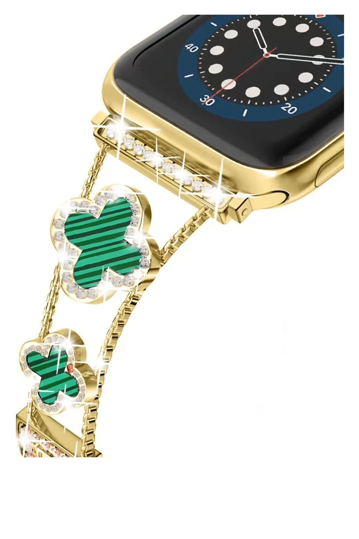 Apple Watch Uyumlu Clovella Metal Kordon Verdore