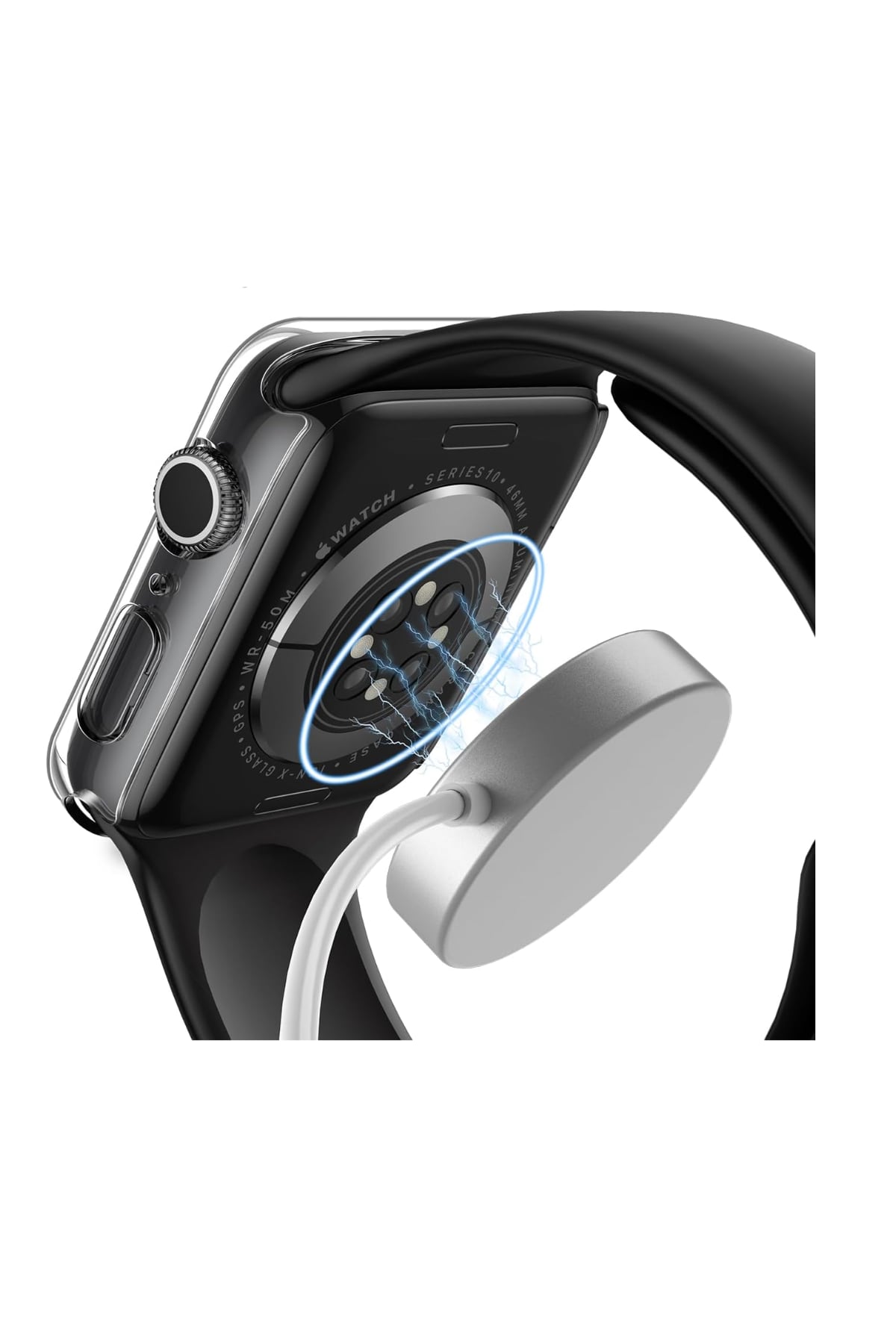 Apple Watch Uyumlu Ekran Koruyucu Clear Kasa
