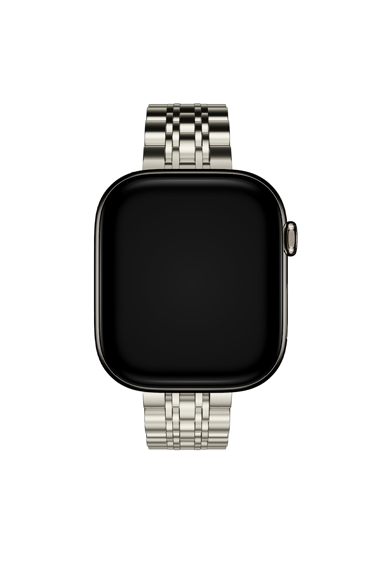Apple Watch Uyumlu Elegance Çelik Kordon Mat Starlight