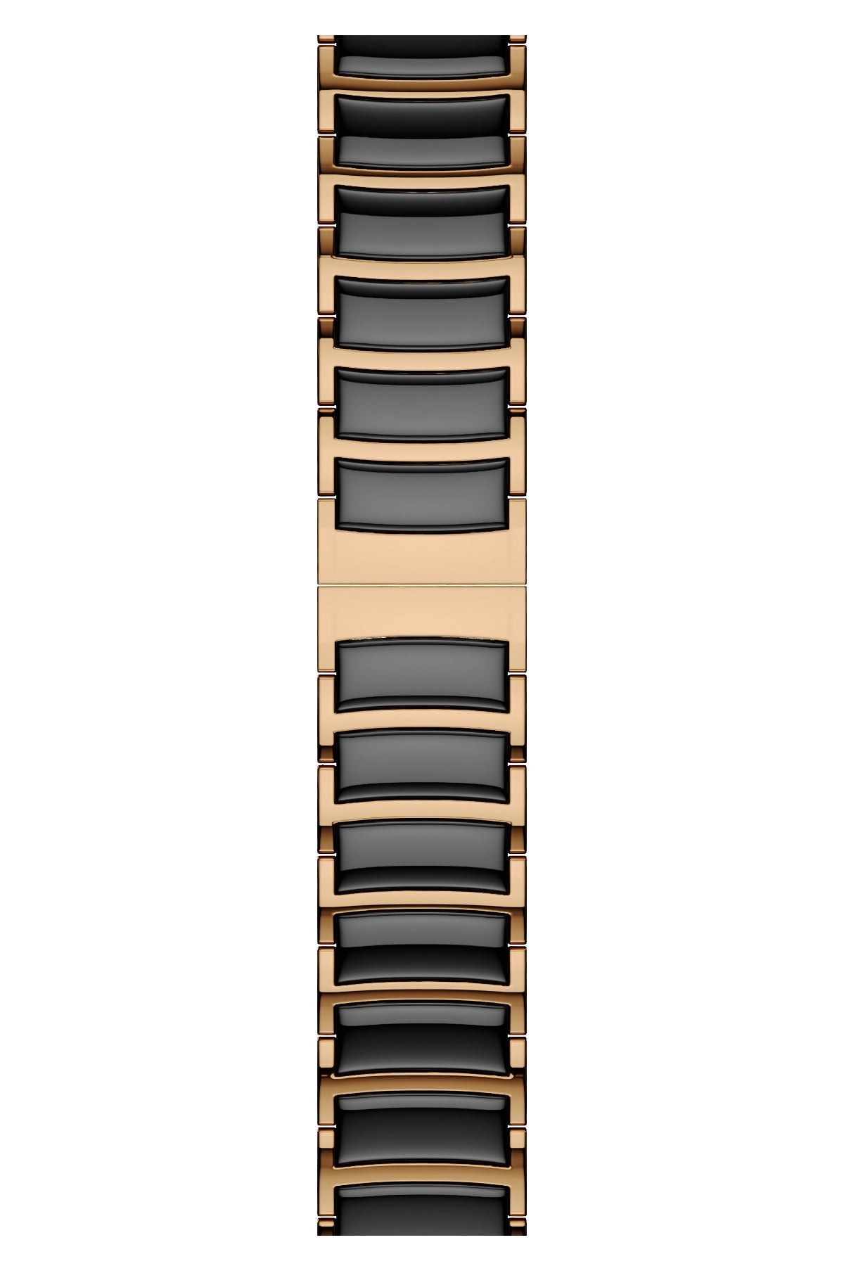Apple Watch Uyumlu Çelik Seramik Luna Loop Kordon Kuvars