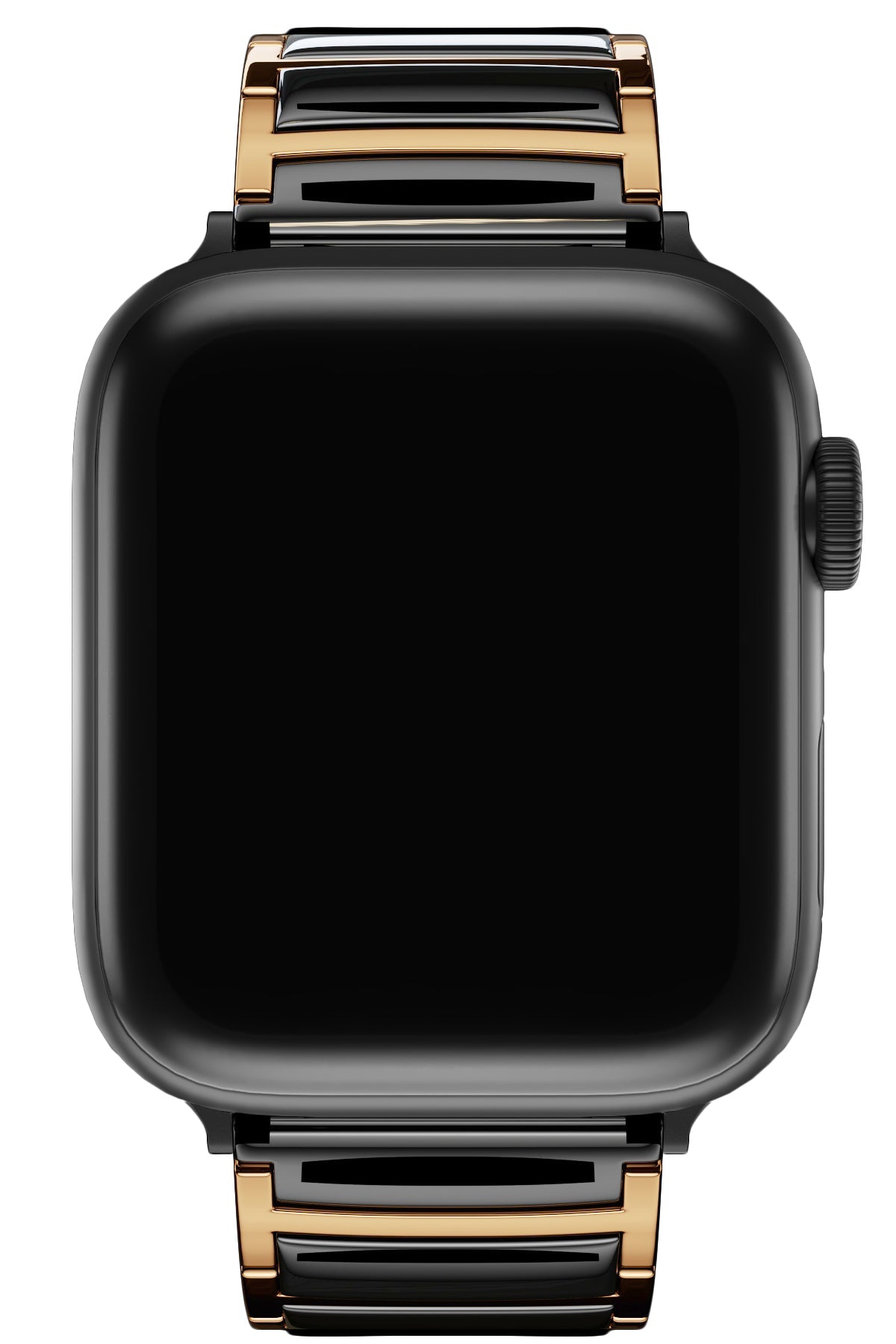 Apple Watch Uyumlu Çelik Seramik Luna Loop Kordon Kuvars