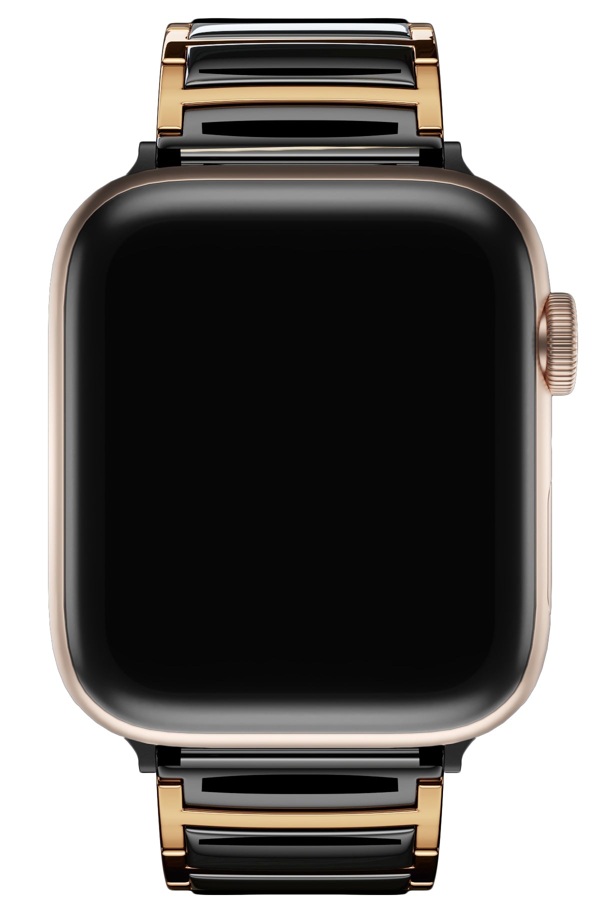 Apple Watch Uyumlu Çelik Seramik Luna Loop Kordon Kuvars