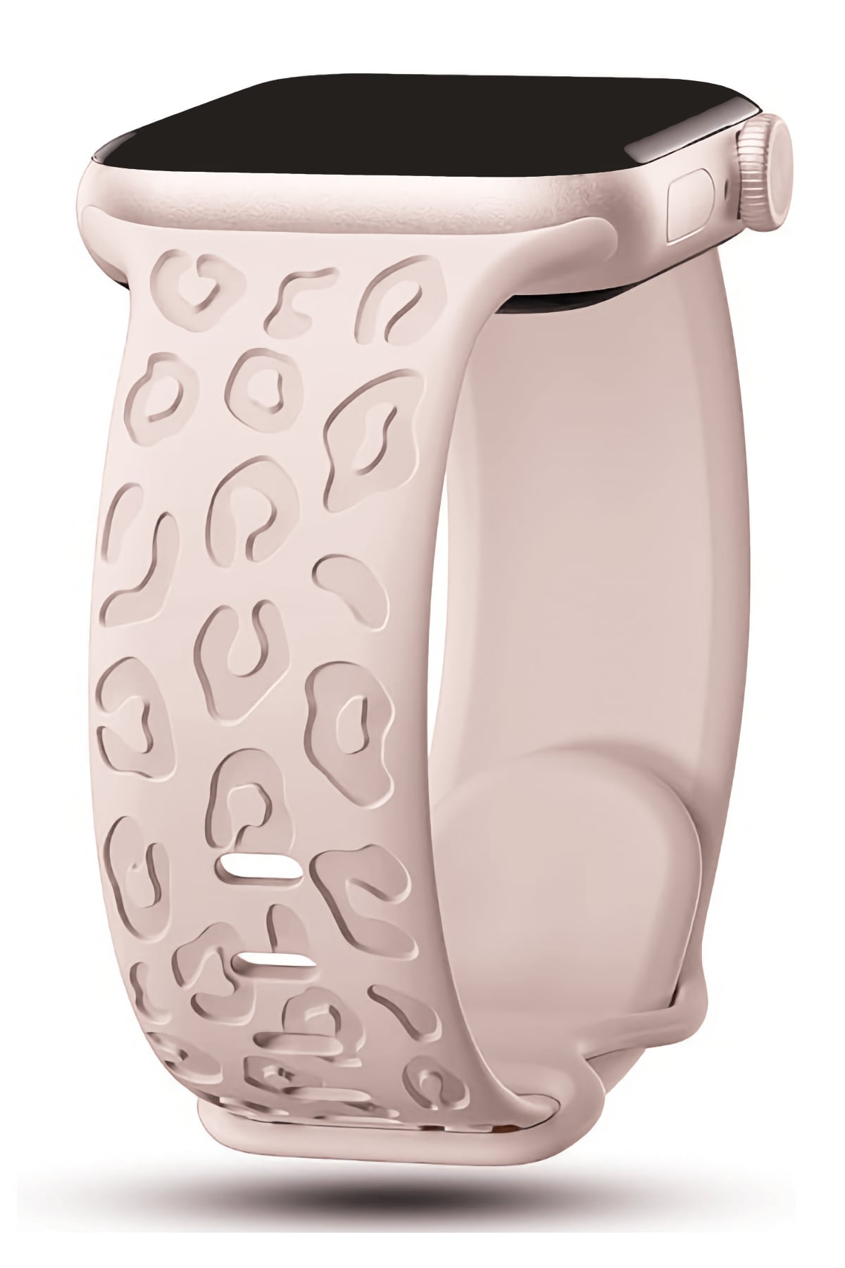 Apple Watch Uyumlu Leoline Silikon Spor Kordon Roselle